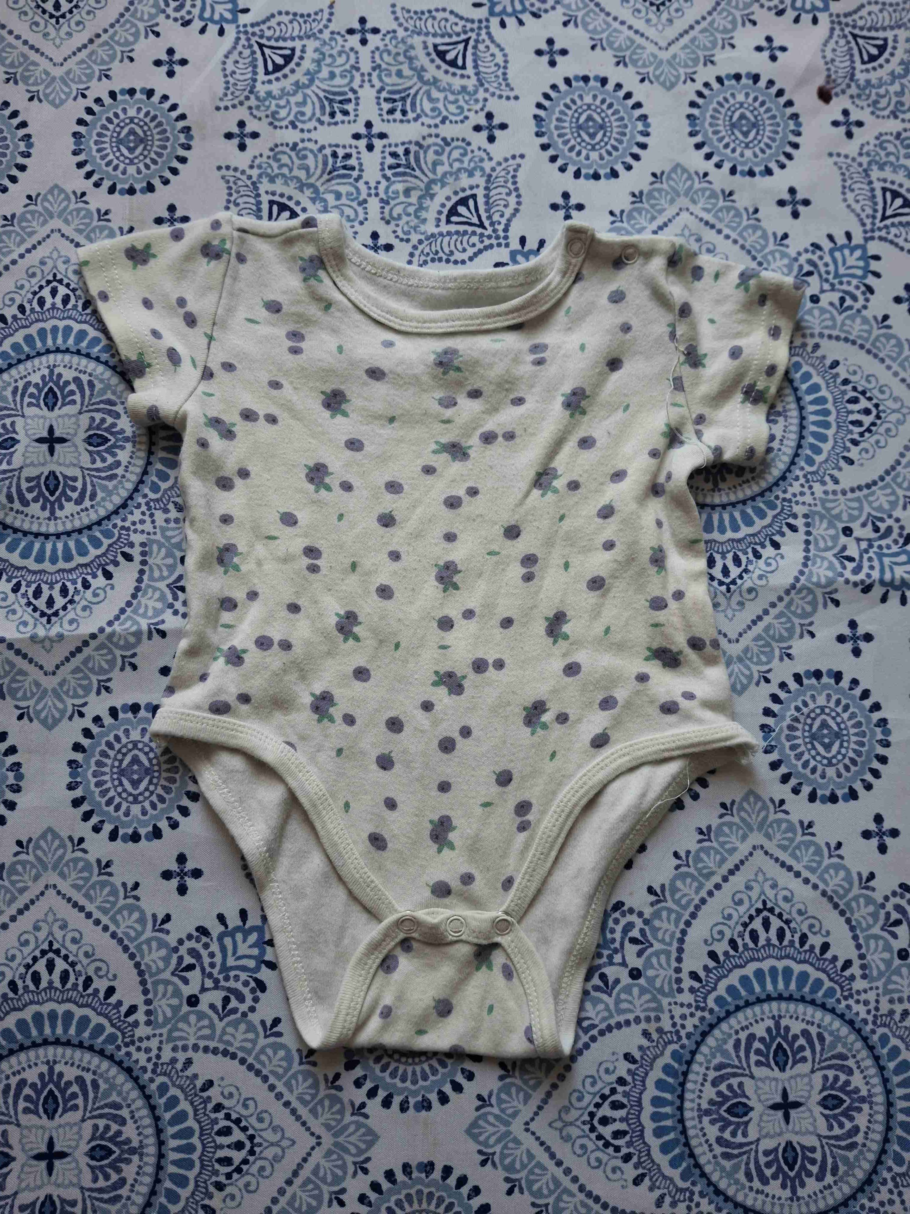 Body bebé estampado floral