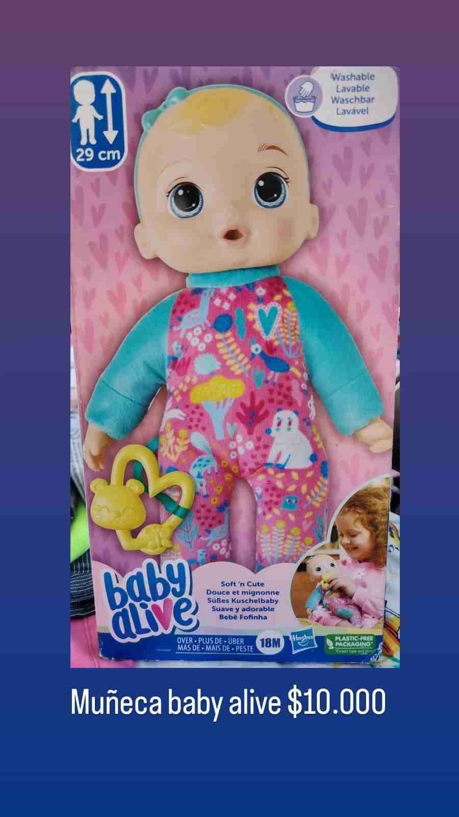 Muñeca Baby Alive 29 cm