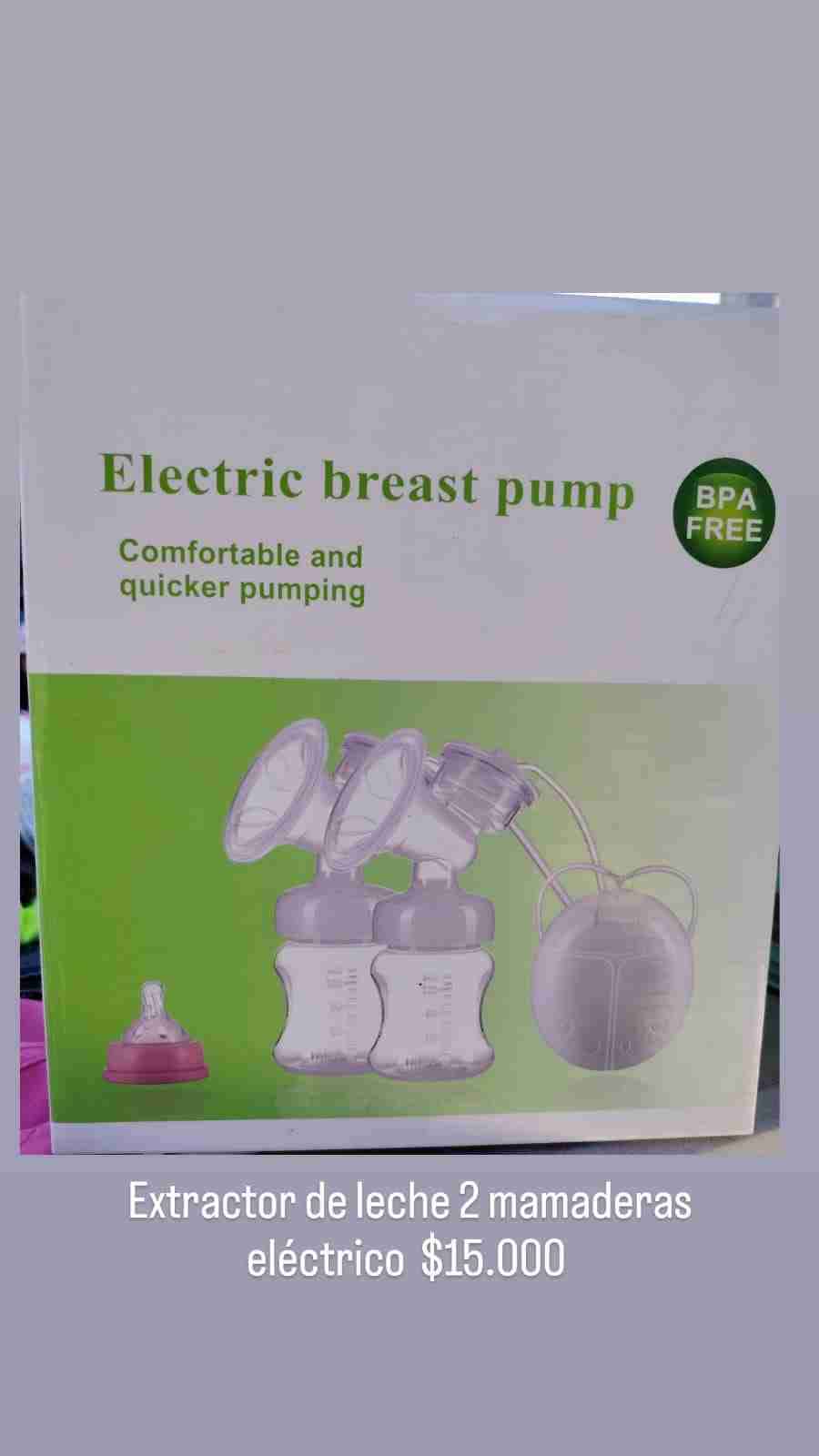Extractor de leche eléctrico