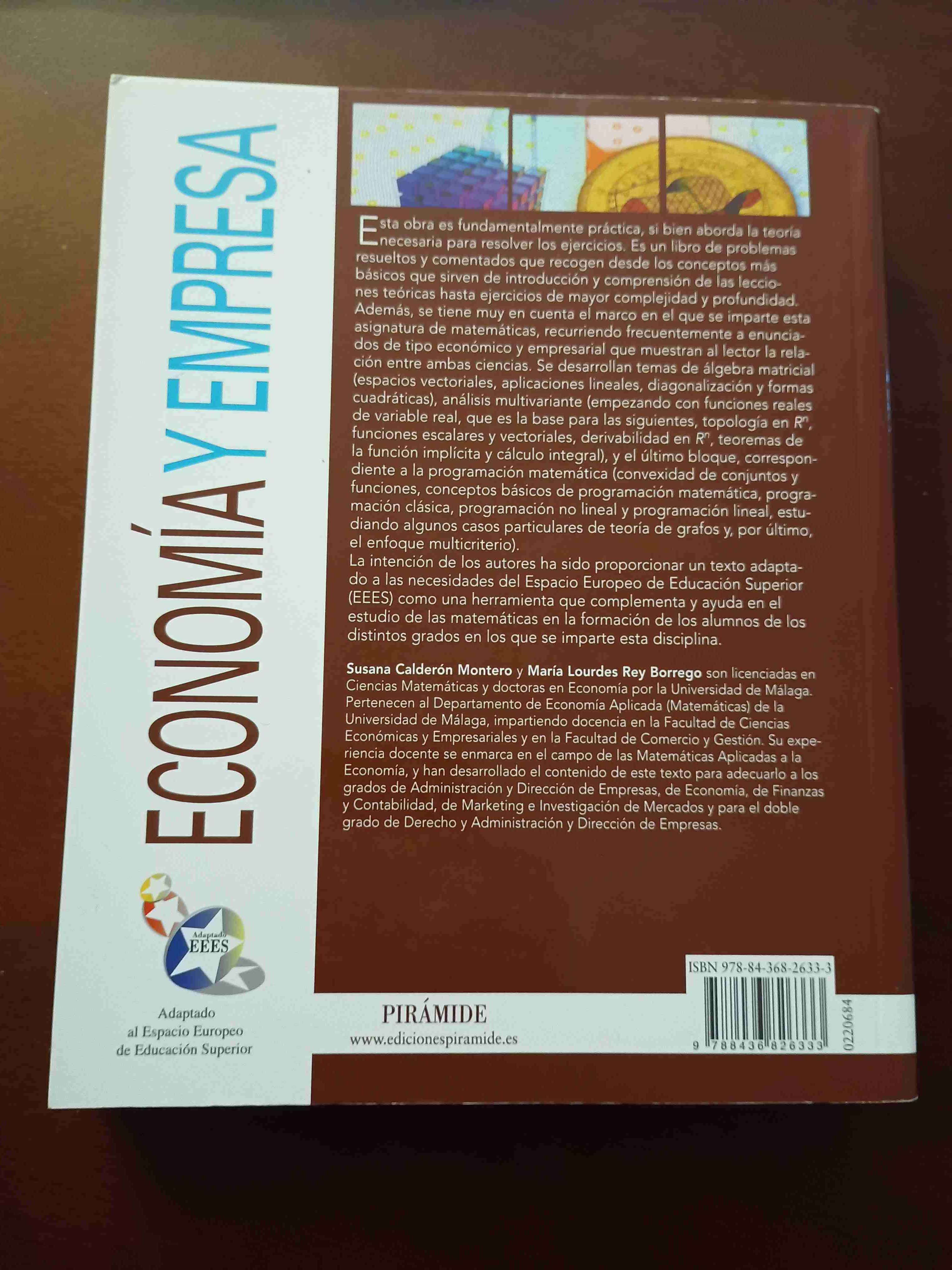 Libro Matemáticas Economía y Empresa - miniatura 4