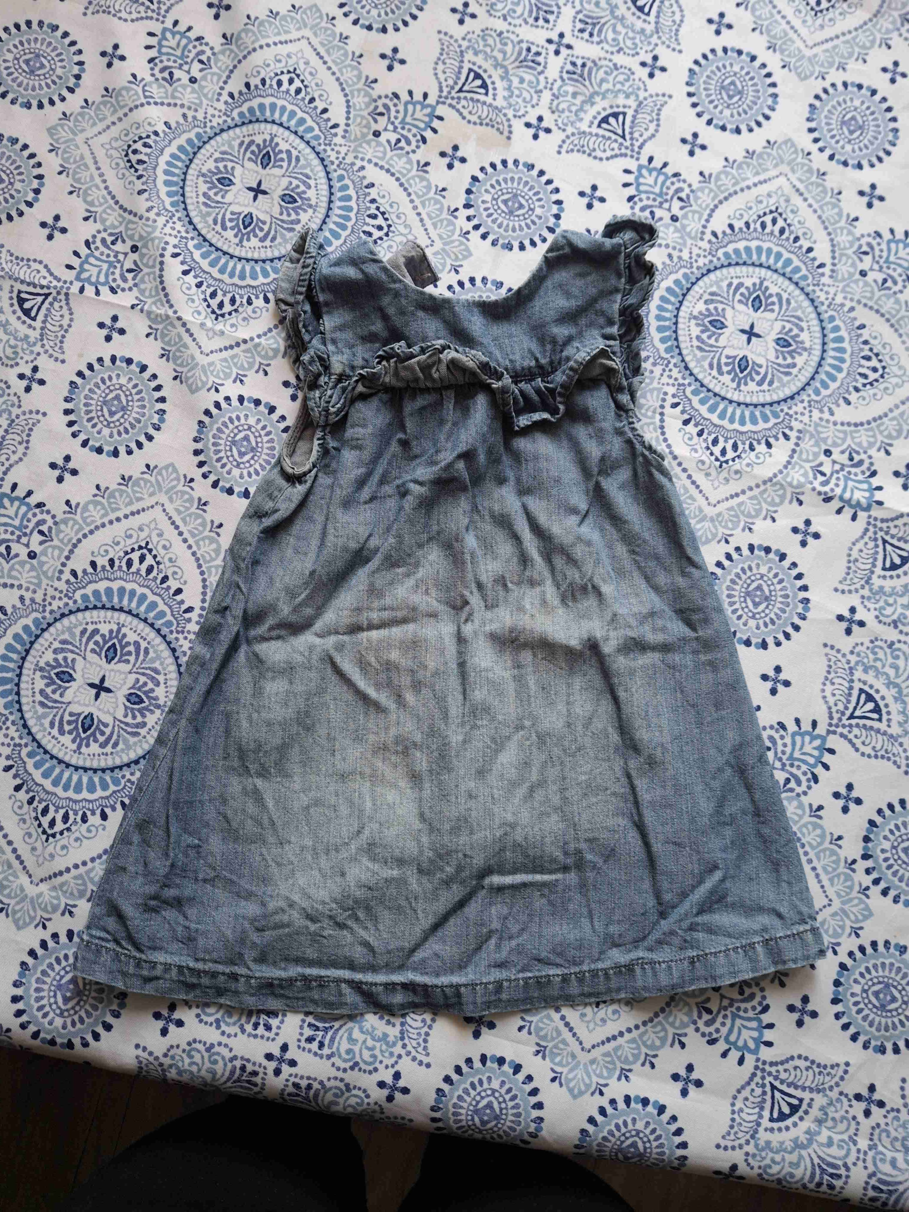 Vestido de mezclilla para niña