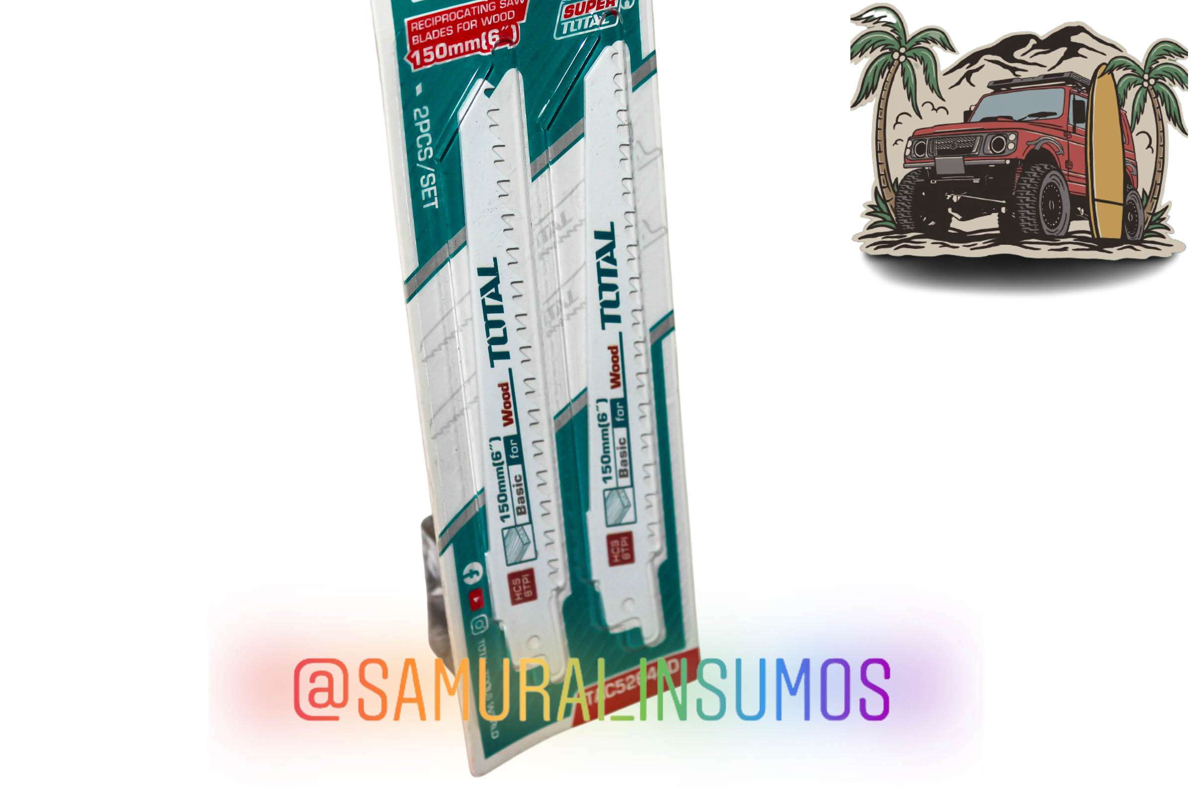 Cuchillas Sierra Sable 150mm Madera-PVC Kit 2 En 1 - miniatura 5