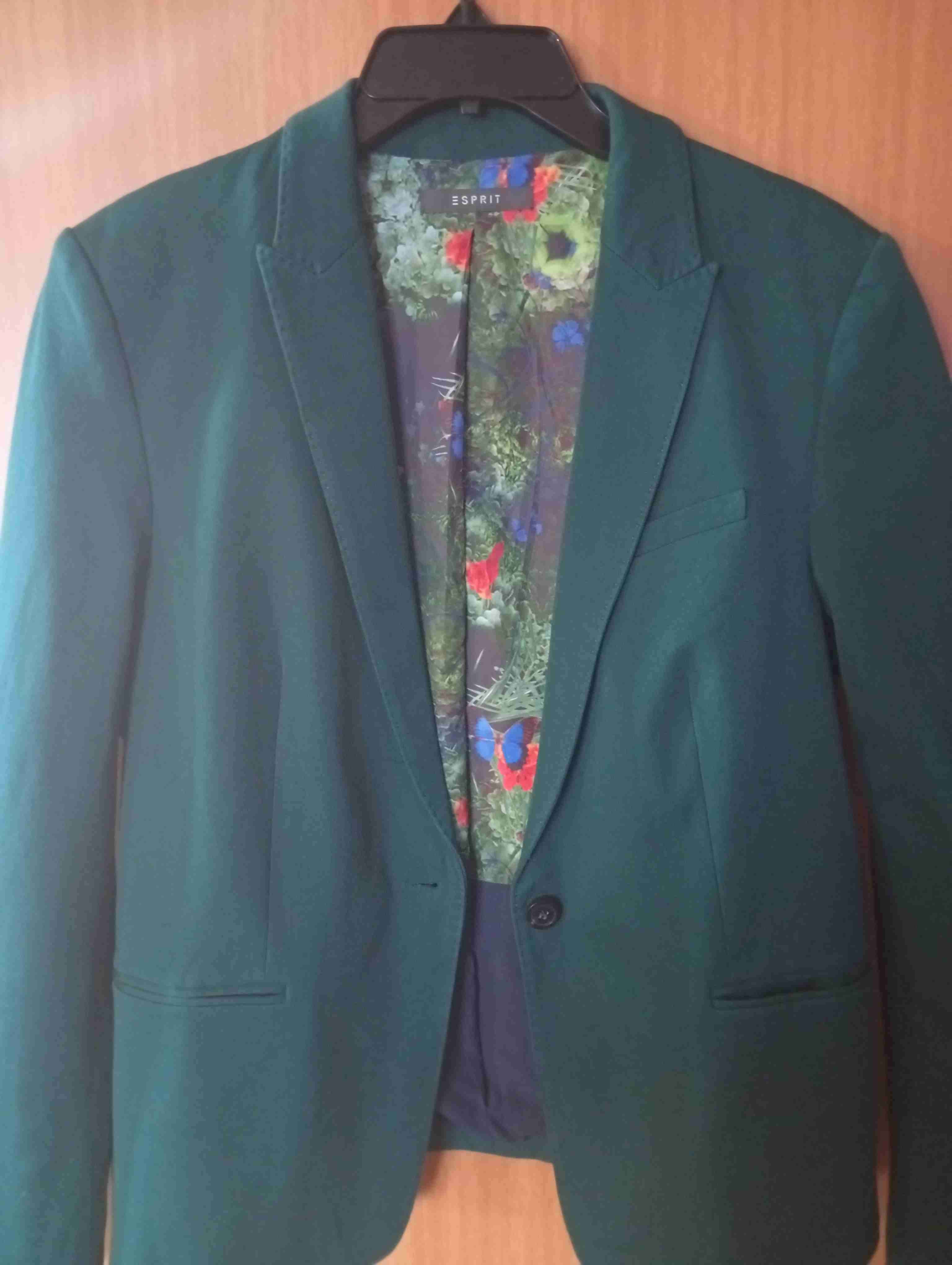 Blazer verde esmeralda Esprit - miniatura 2