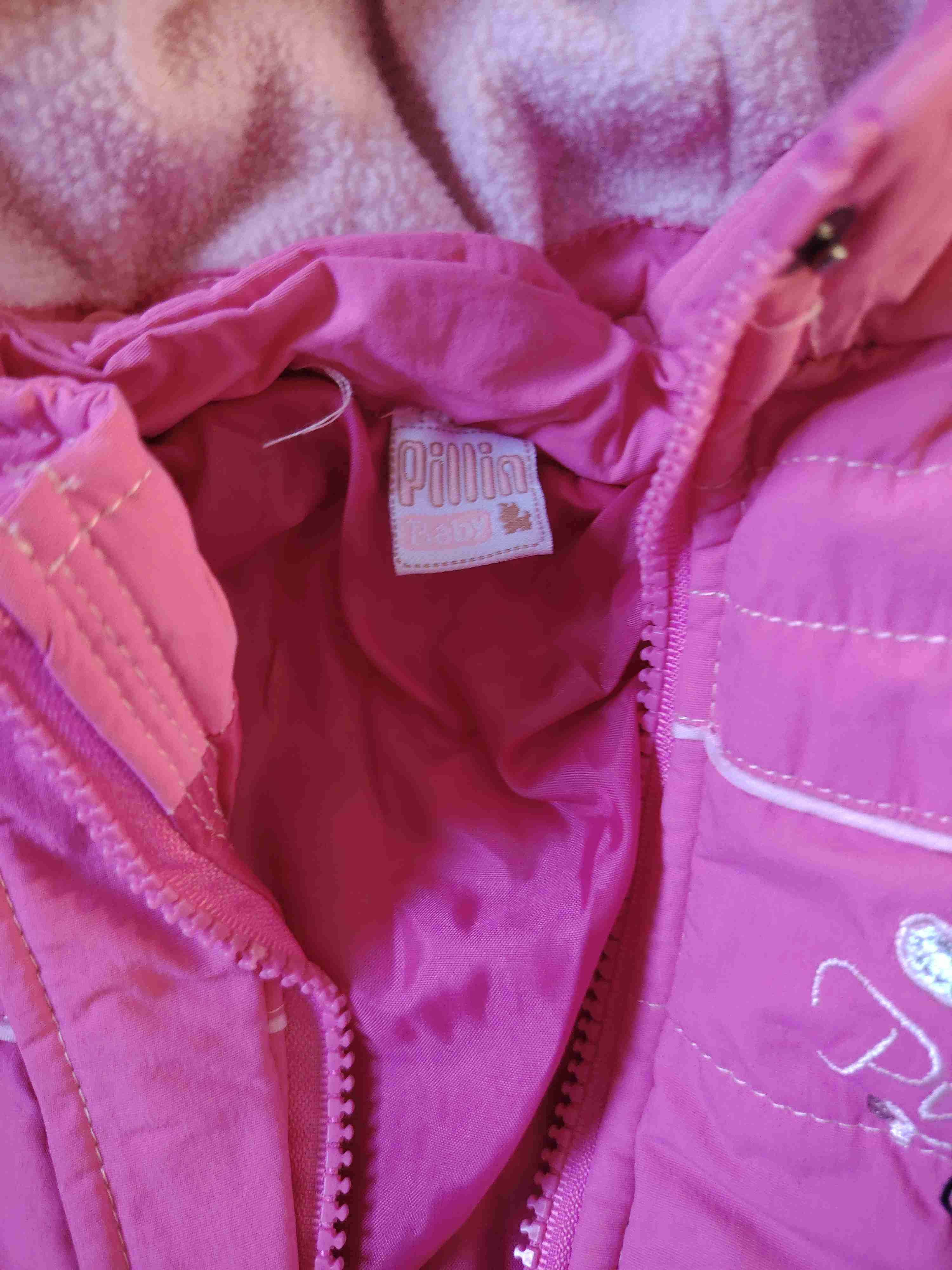 Chaqueta rosada para niña marca pillin - miniatura 3