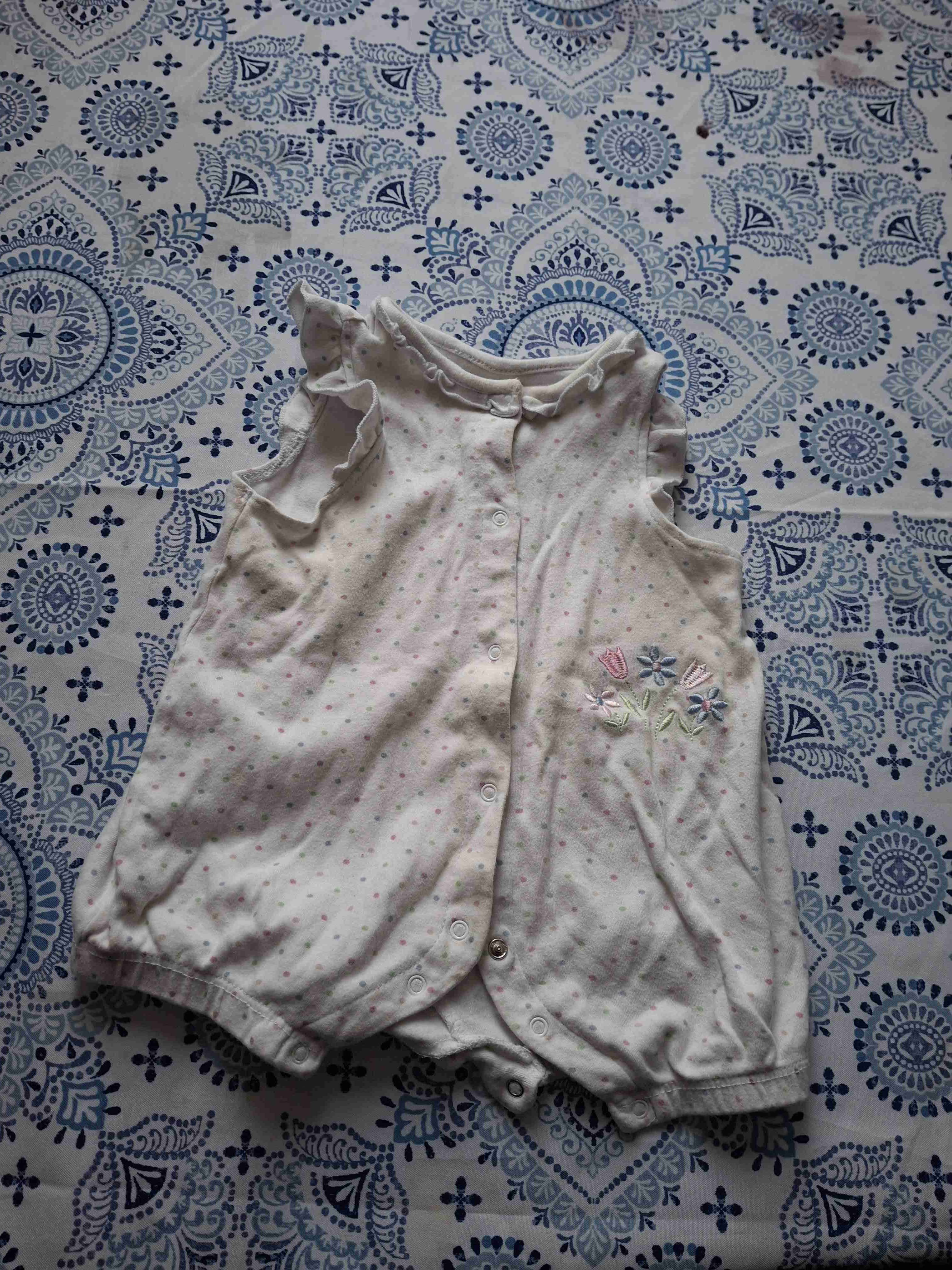 Mameluco infantil de algodón