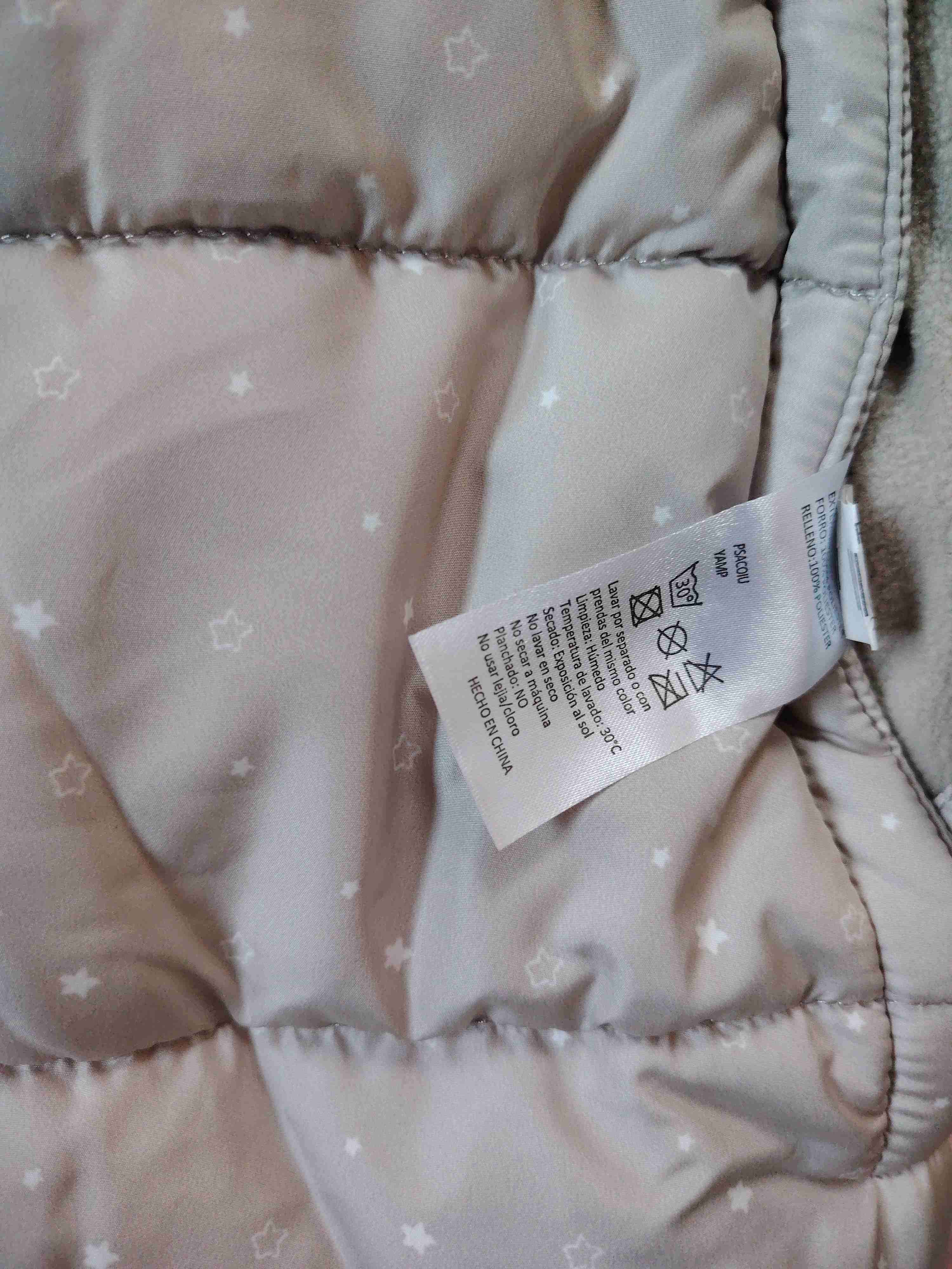 Saco de dormir para bebé beige - miniatura 4