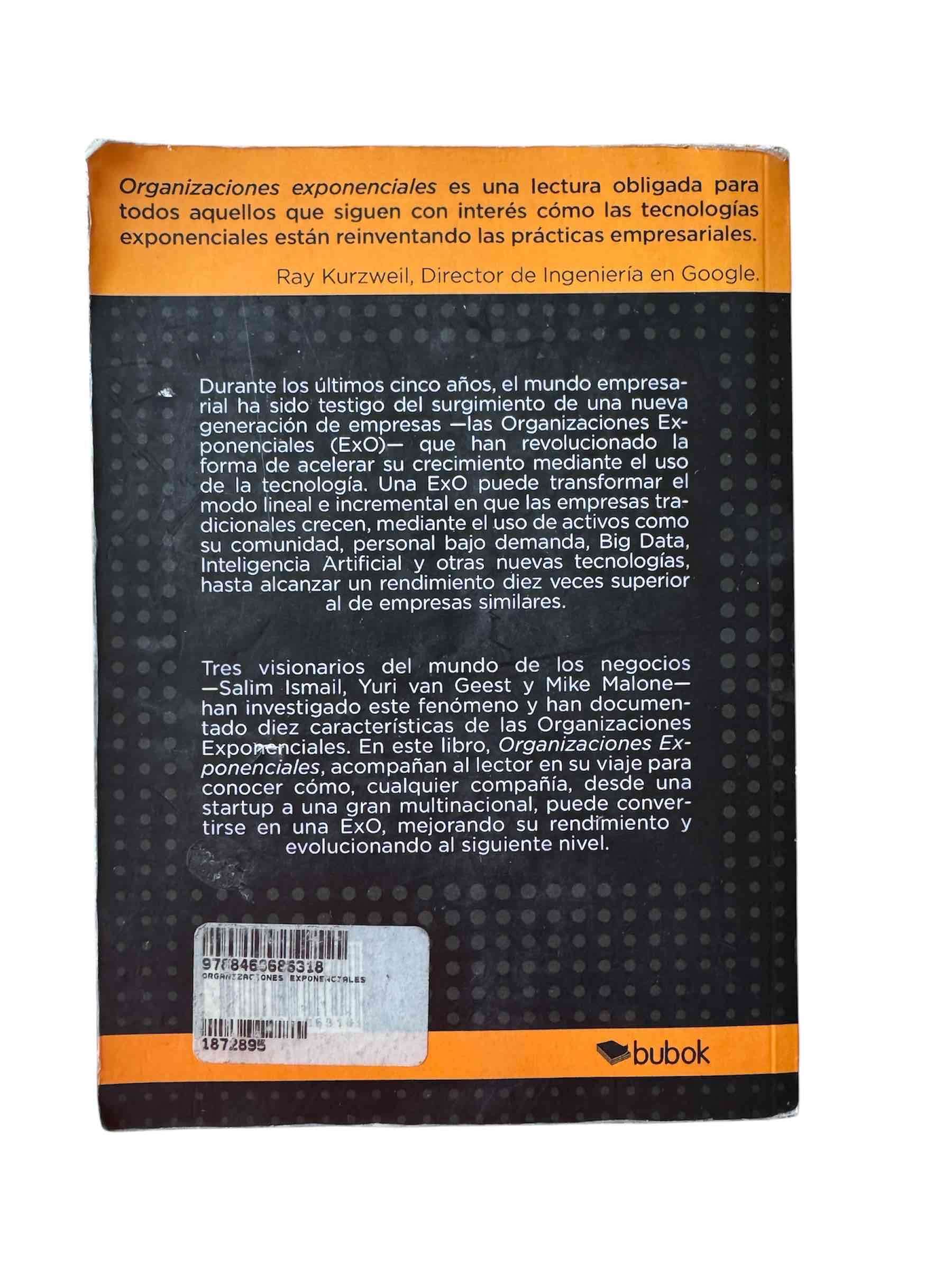 Libro Organizaciones Exponenciales - miniatura 2