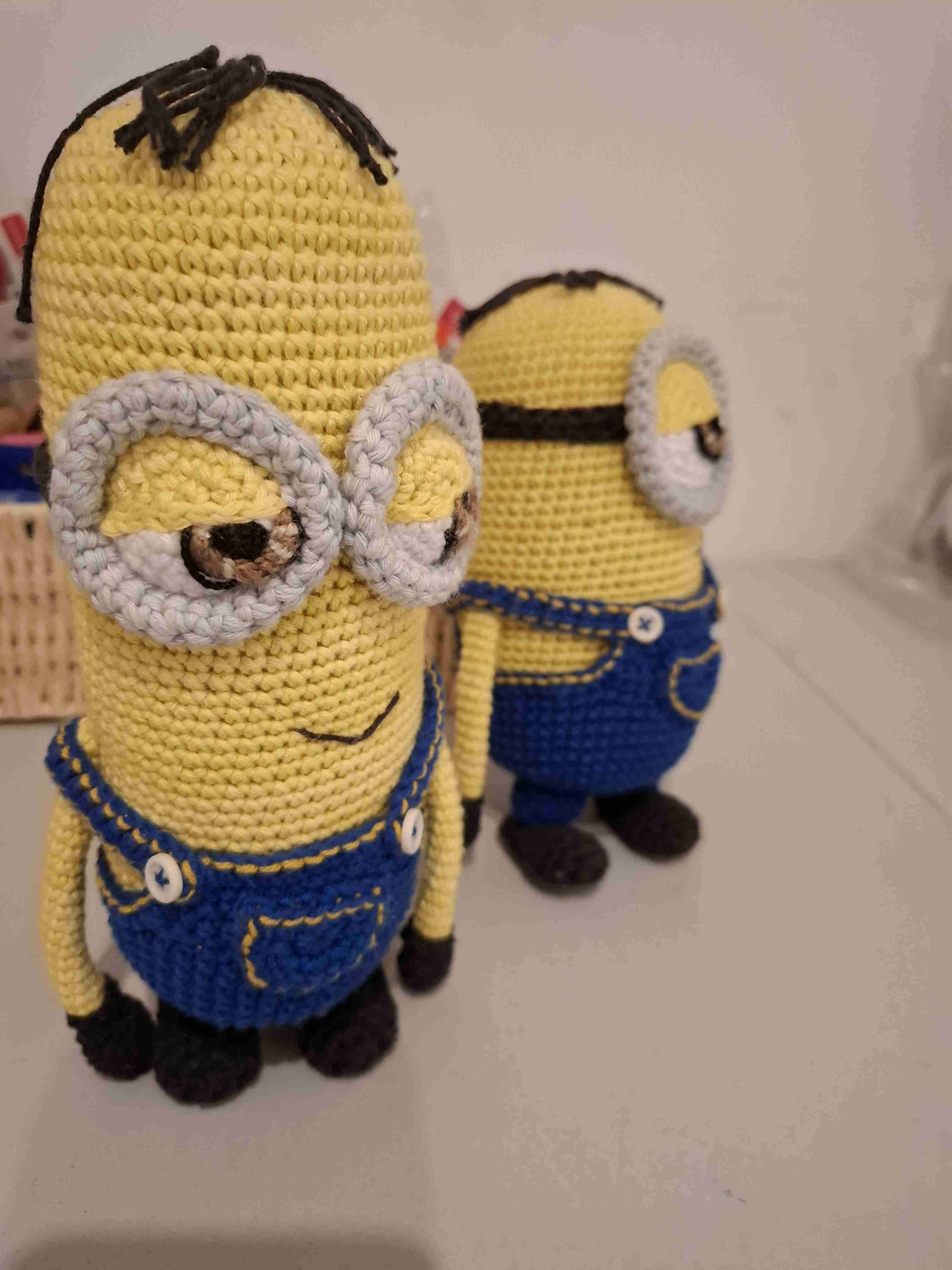 FigurasAmigurumi tejidas a crochet amarillo - miniatura 2