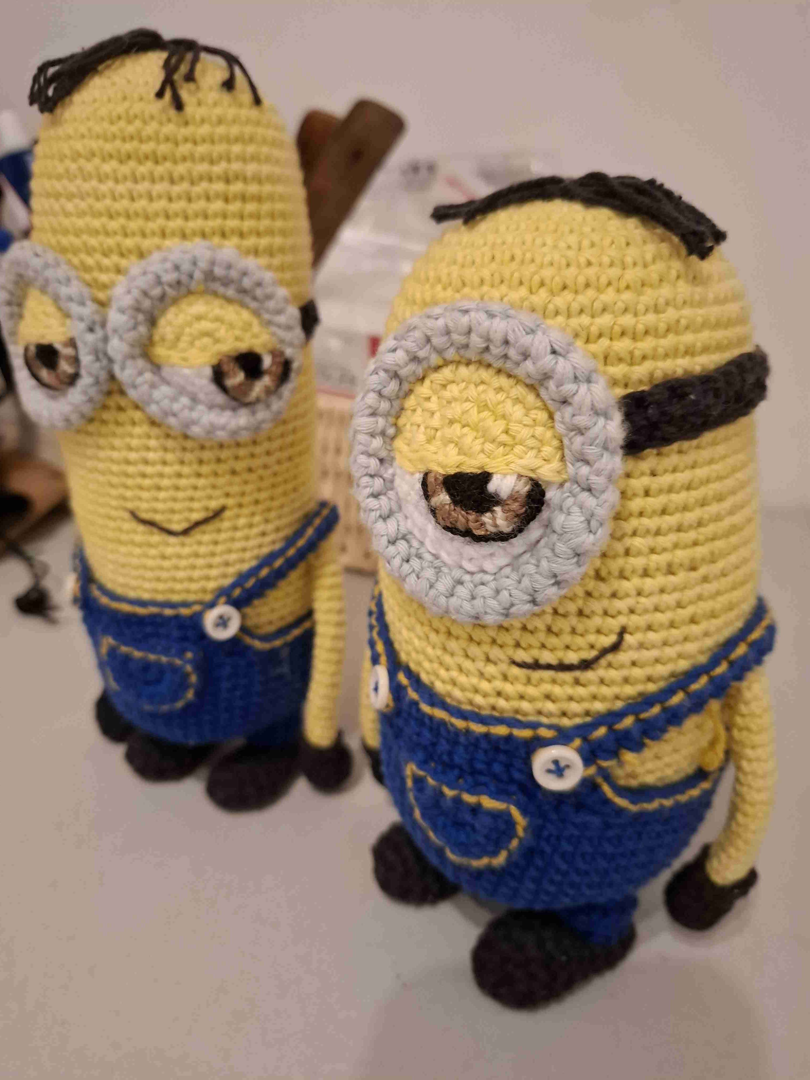 FigurasAmigurumi tejidas a crochet amarillo - miniatura 3
