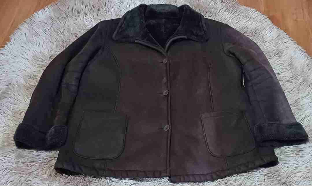 Chaqueta Gamulan de abrigo marrón - miniatura 1
