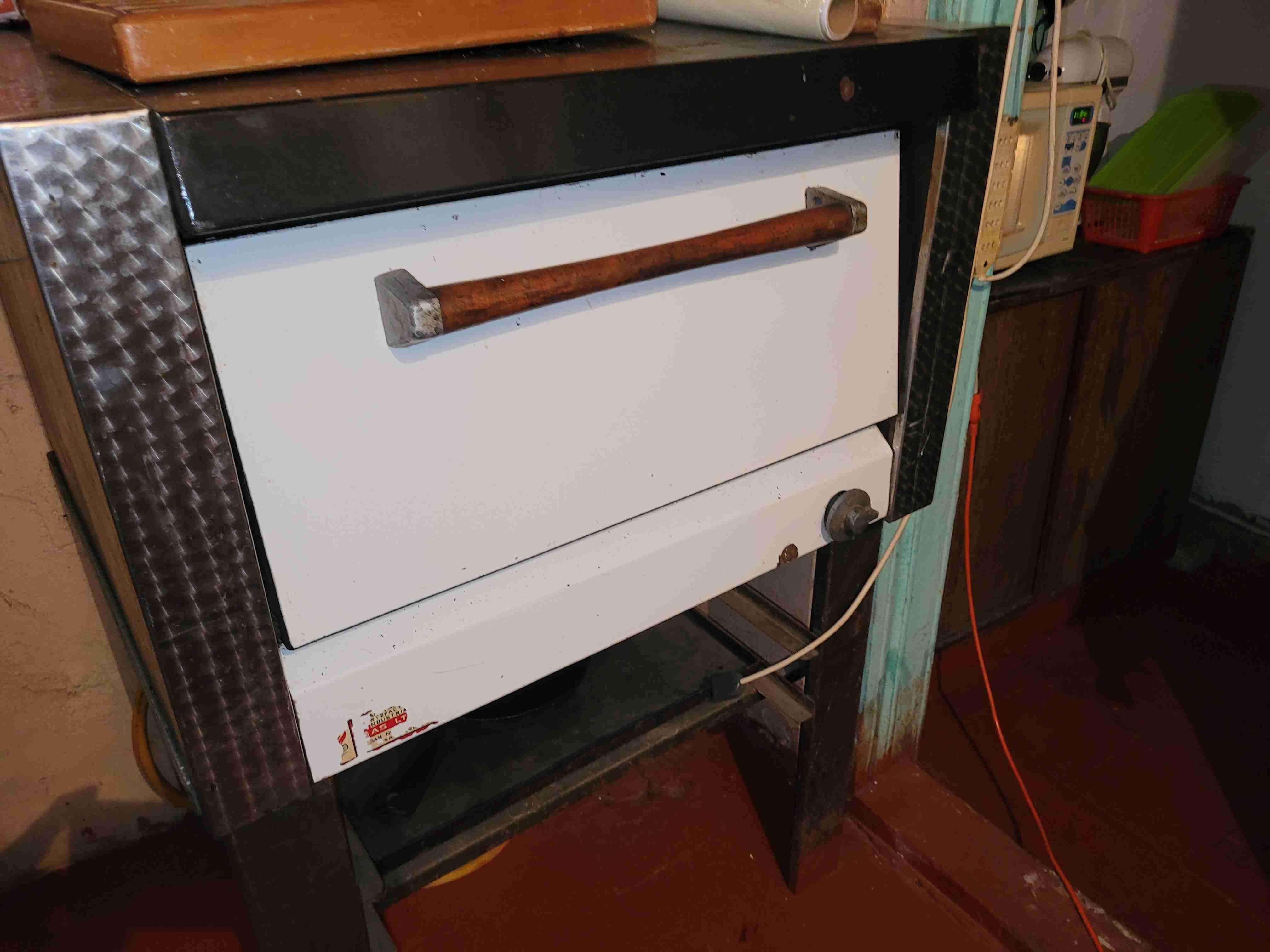 Horno de panadería industrial