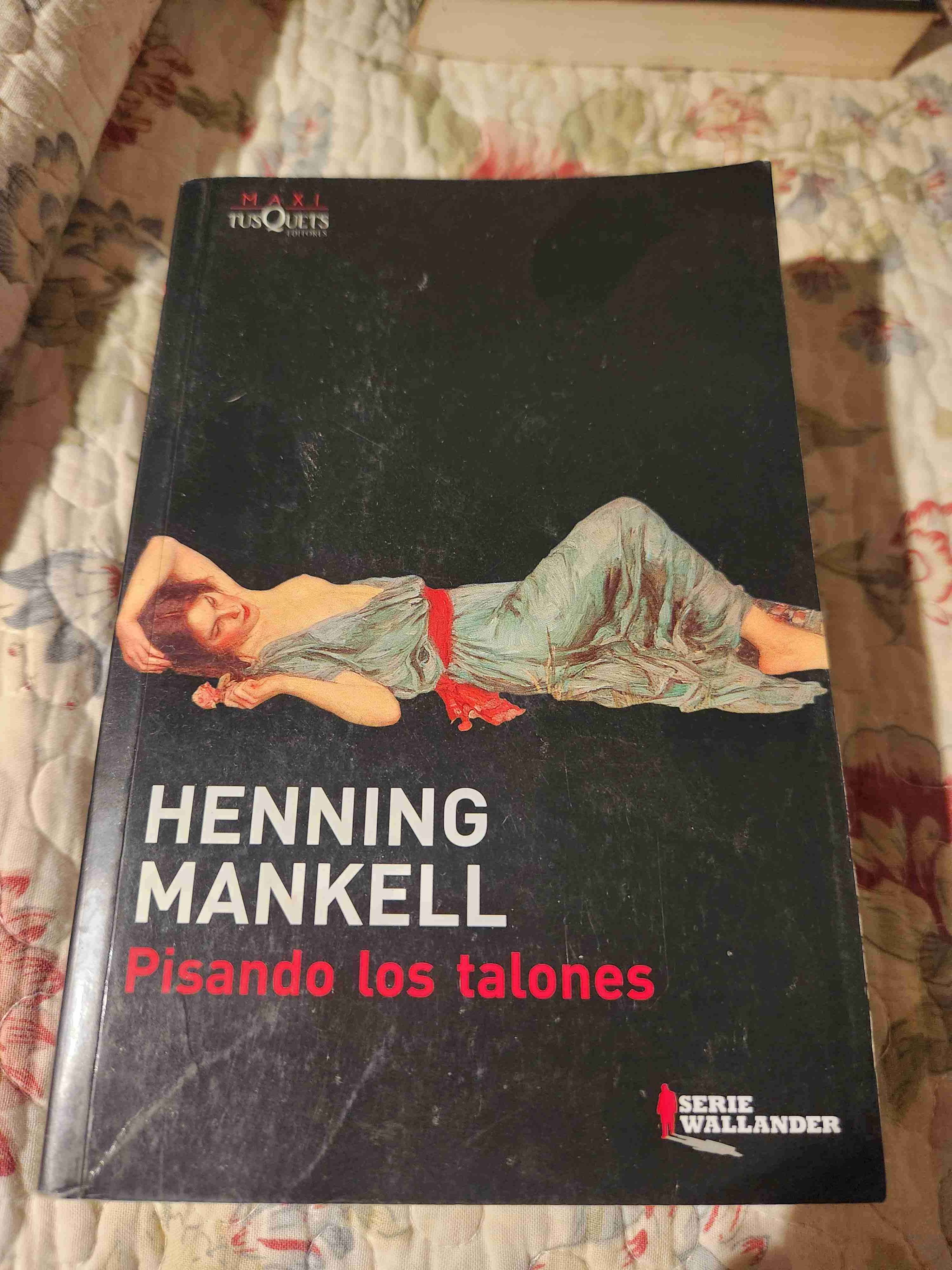 Libro Henning Mankell 'Pisando los talones'