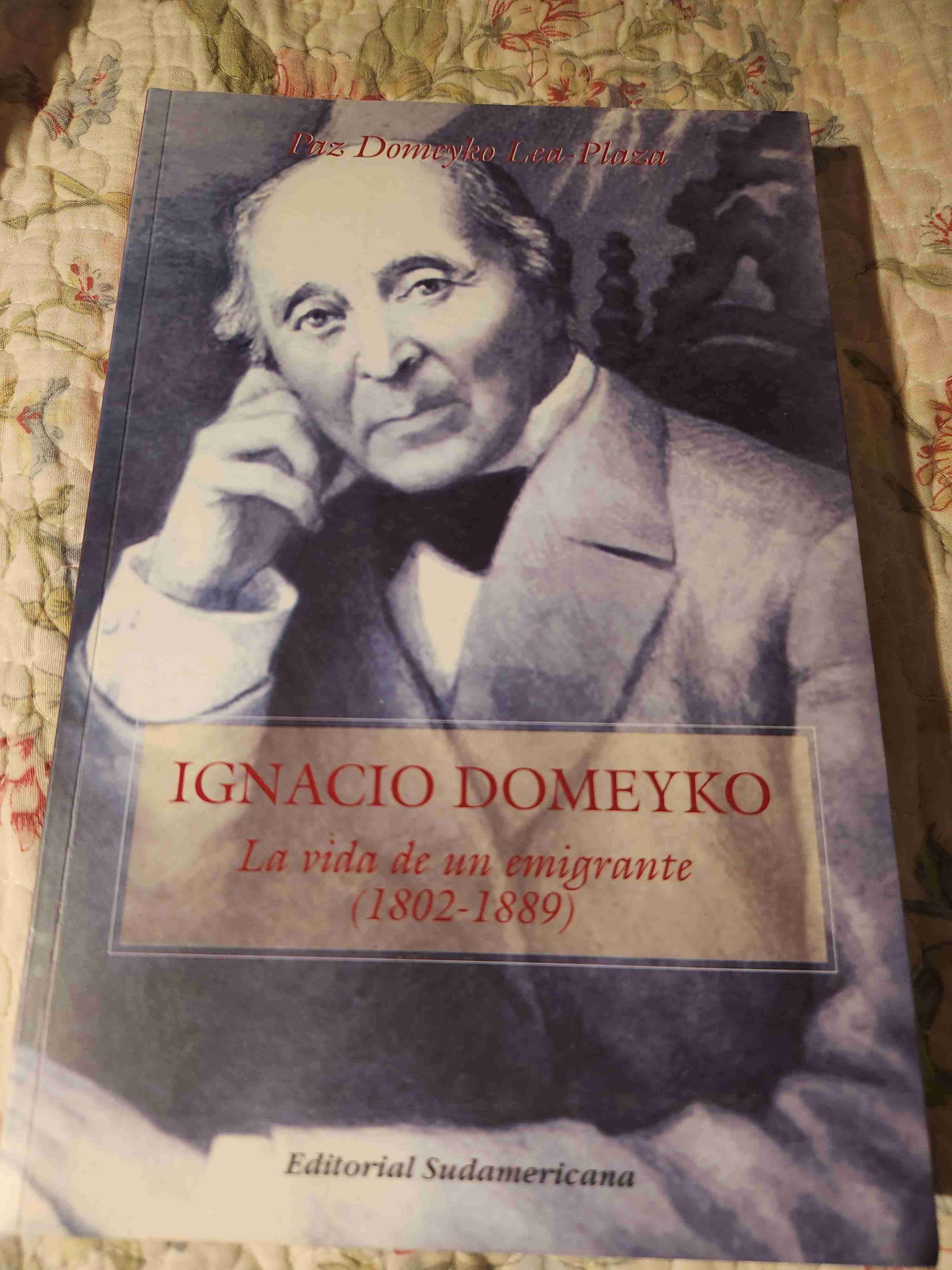 Libro Ignacio Domeyko biografía