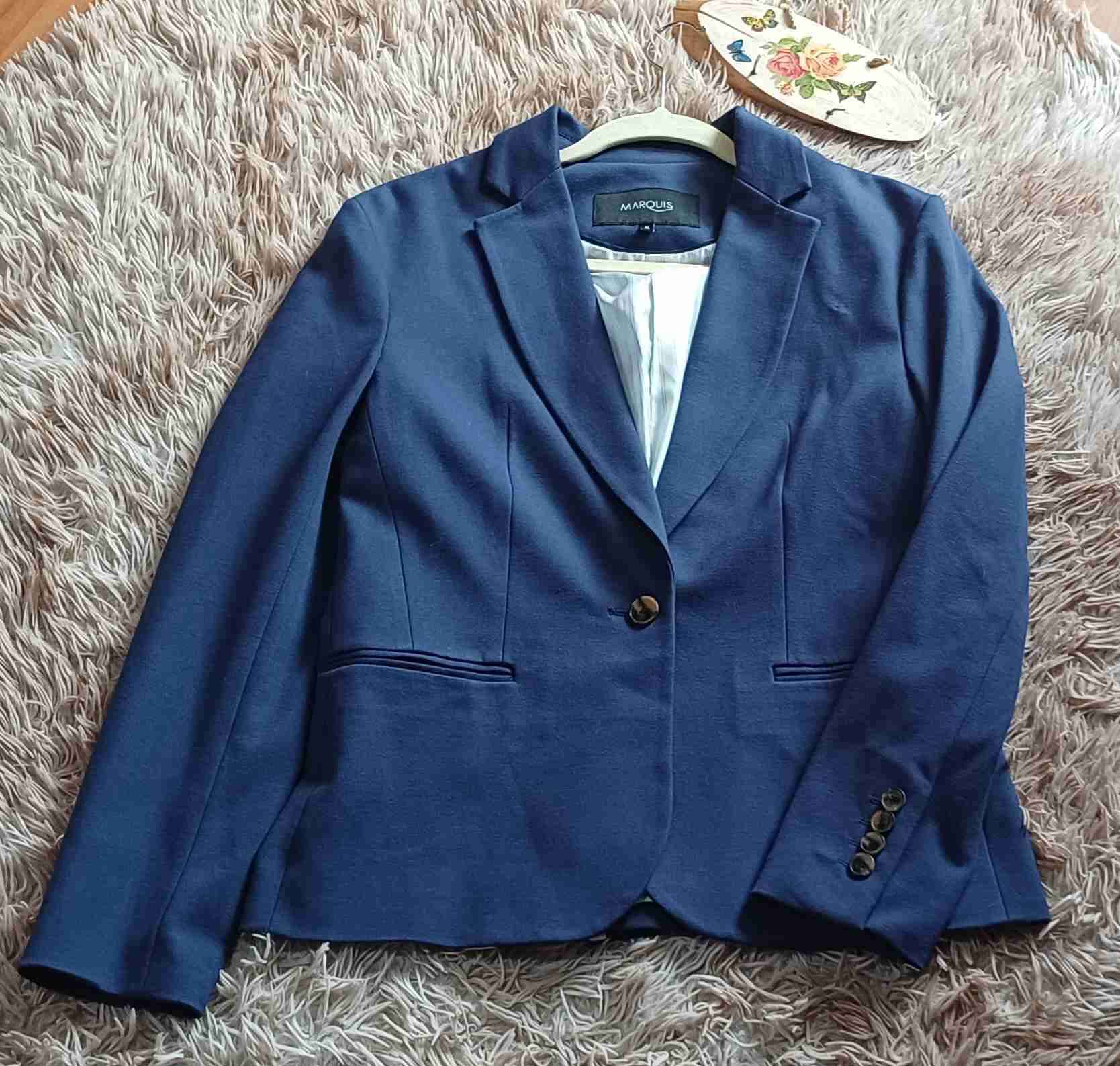 Blazer azul elegante Marquis
