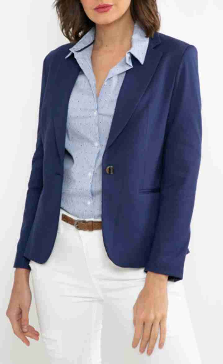 Blazer azul elegante Marquis - miniatura 2
