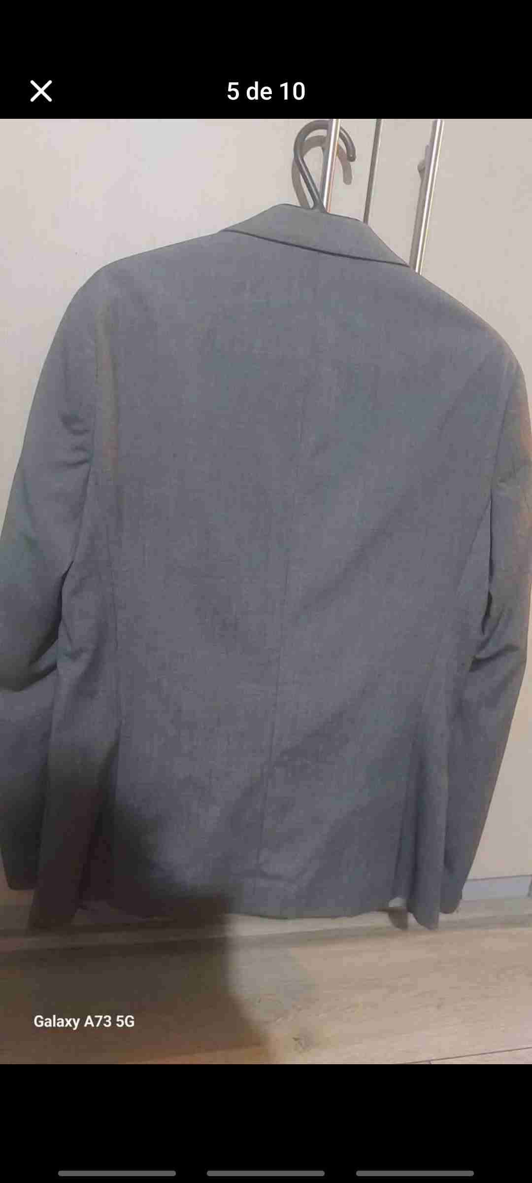 Traje formal gris oscuro - miniatura 5