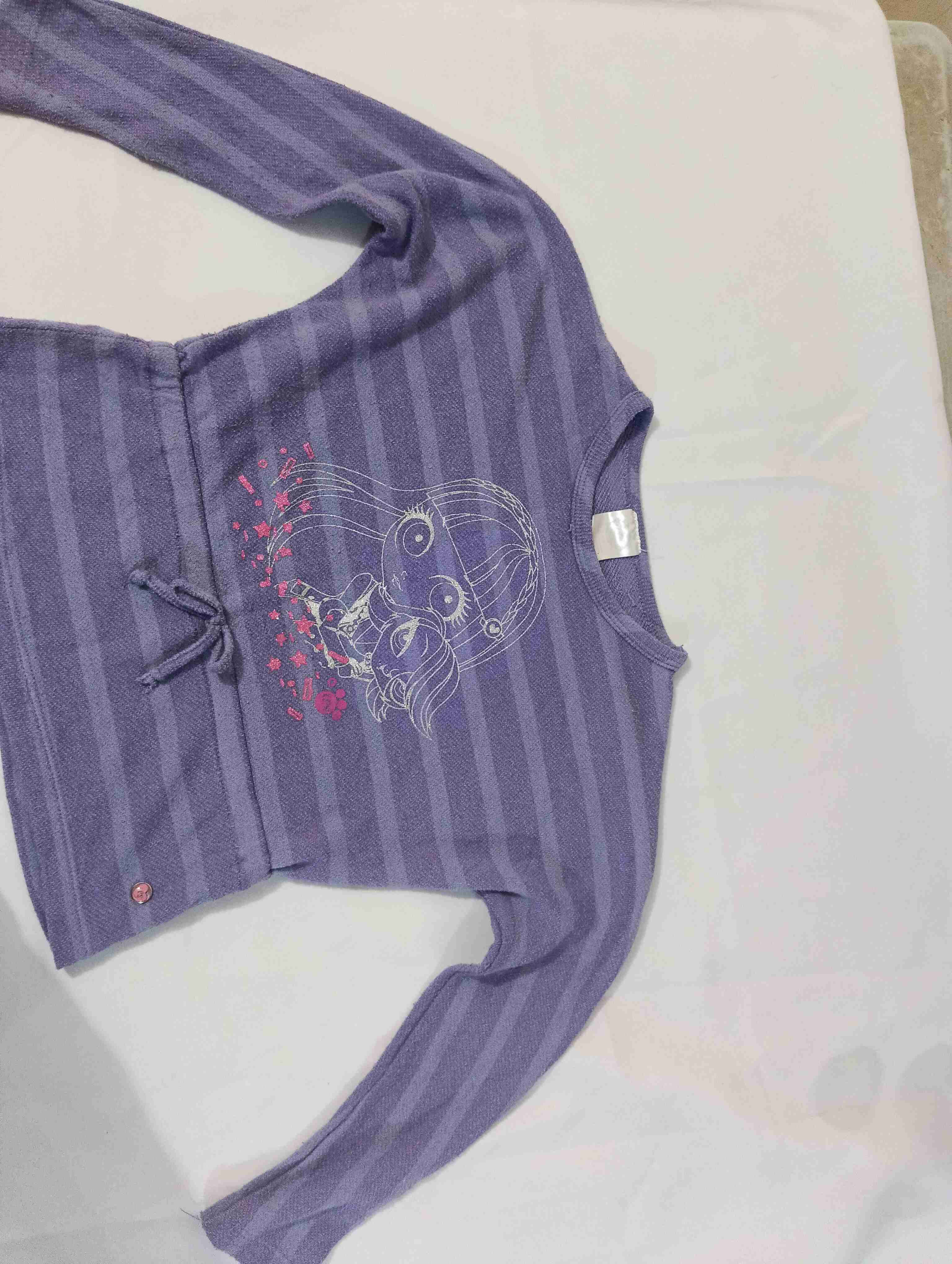 Polerón morado infantil - miniatura 1