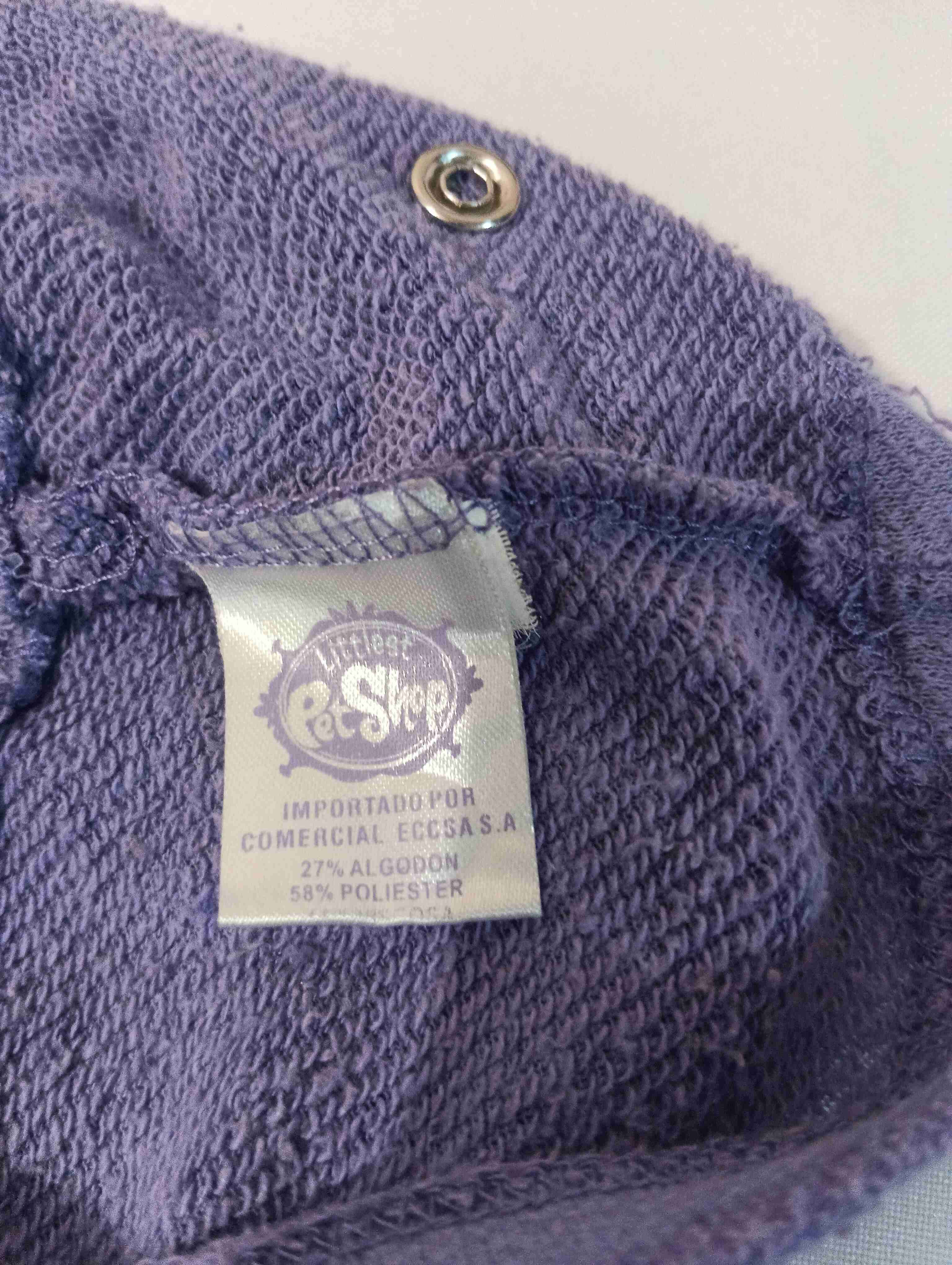 Polerón morado infantil - miniatura 3