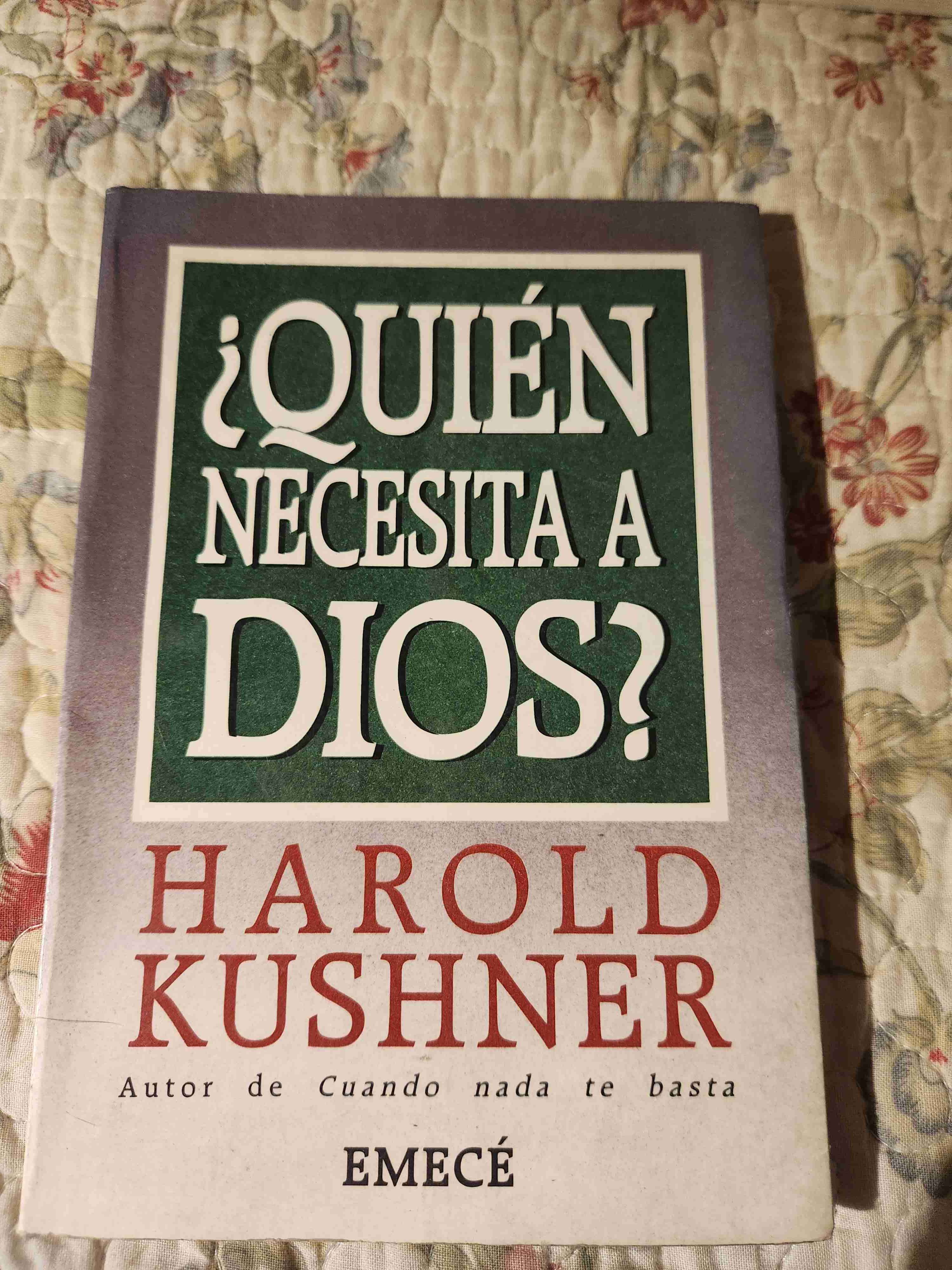 Libro '¿Quién necesita a Dios?'