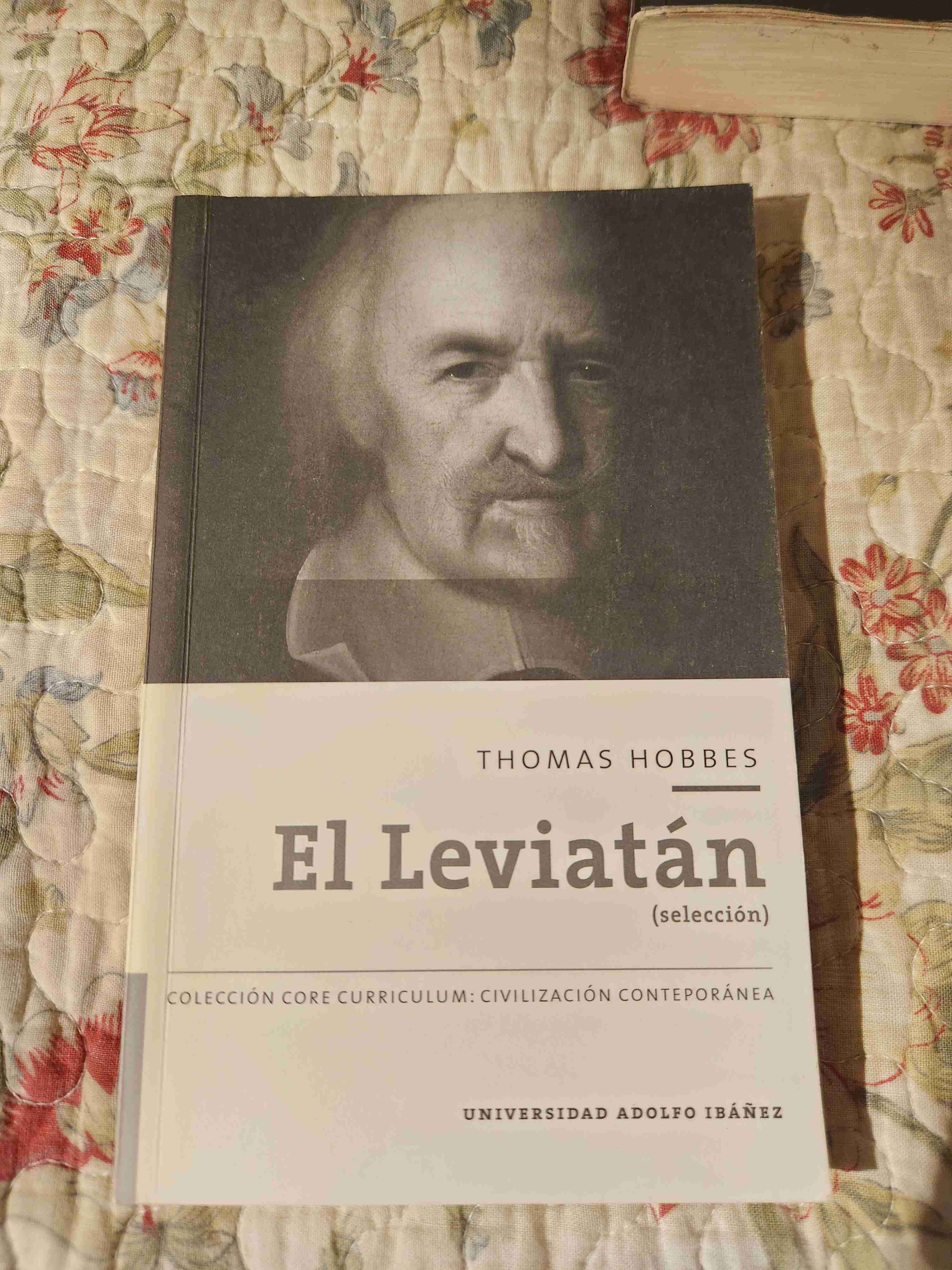 Libro El Leviatán de Thomas Hobbes