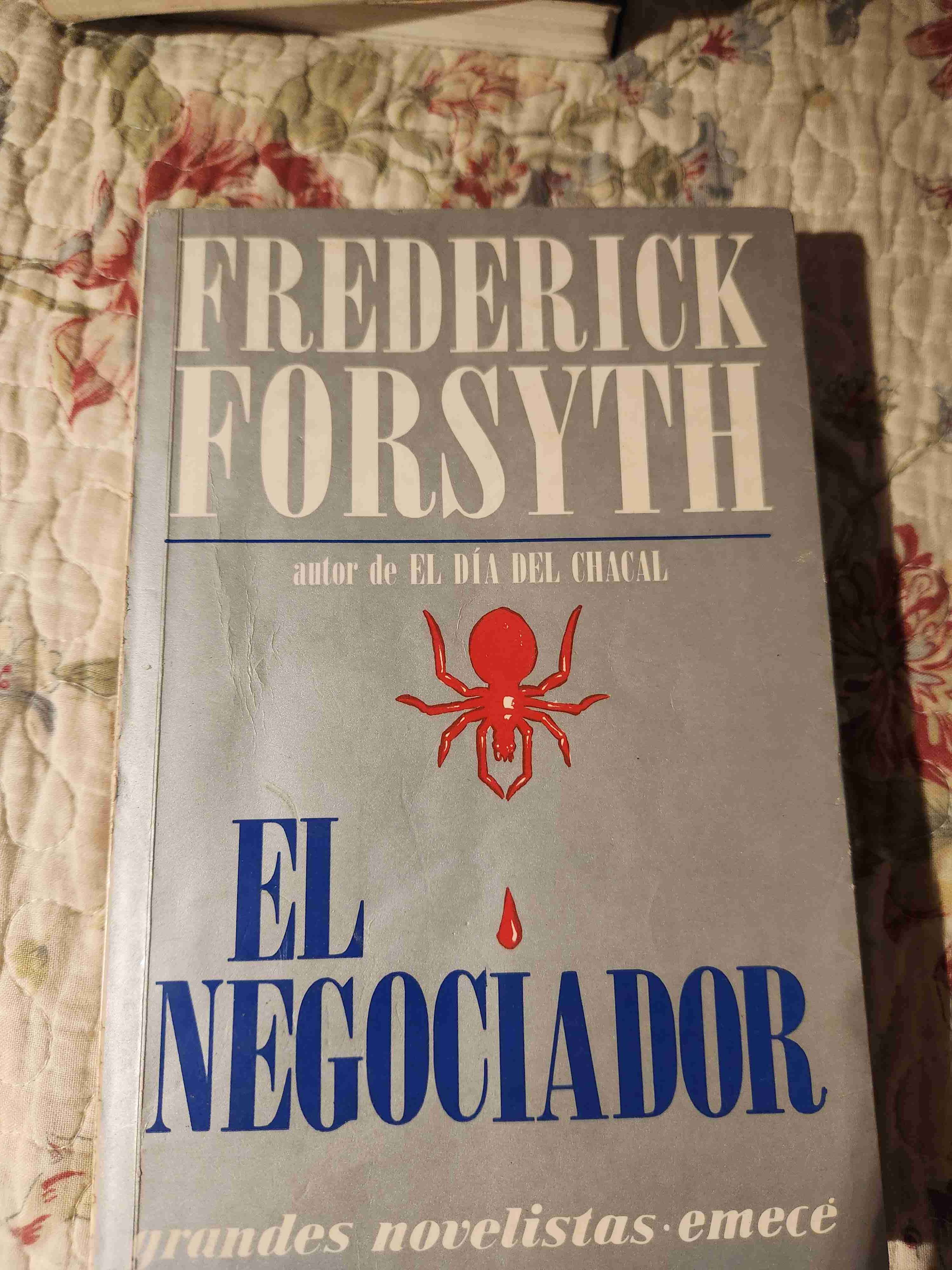 Libro El Negociador de Frederick Forsyth