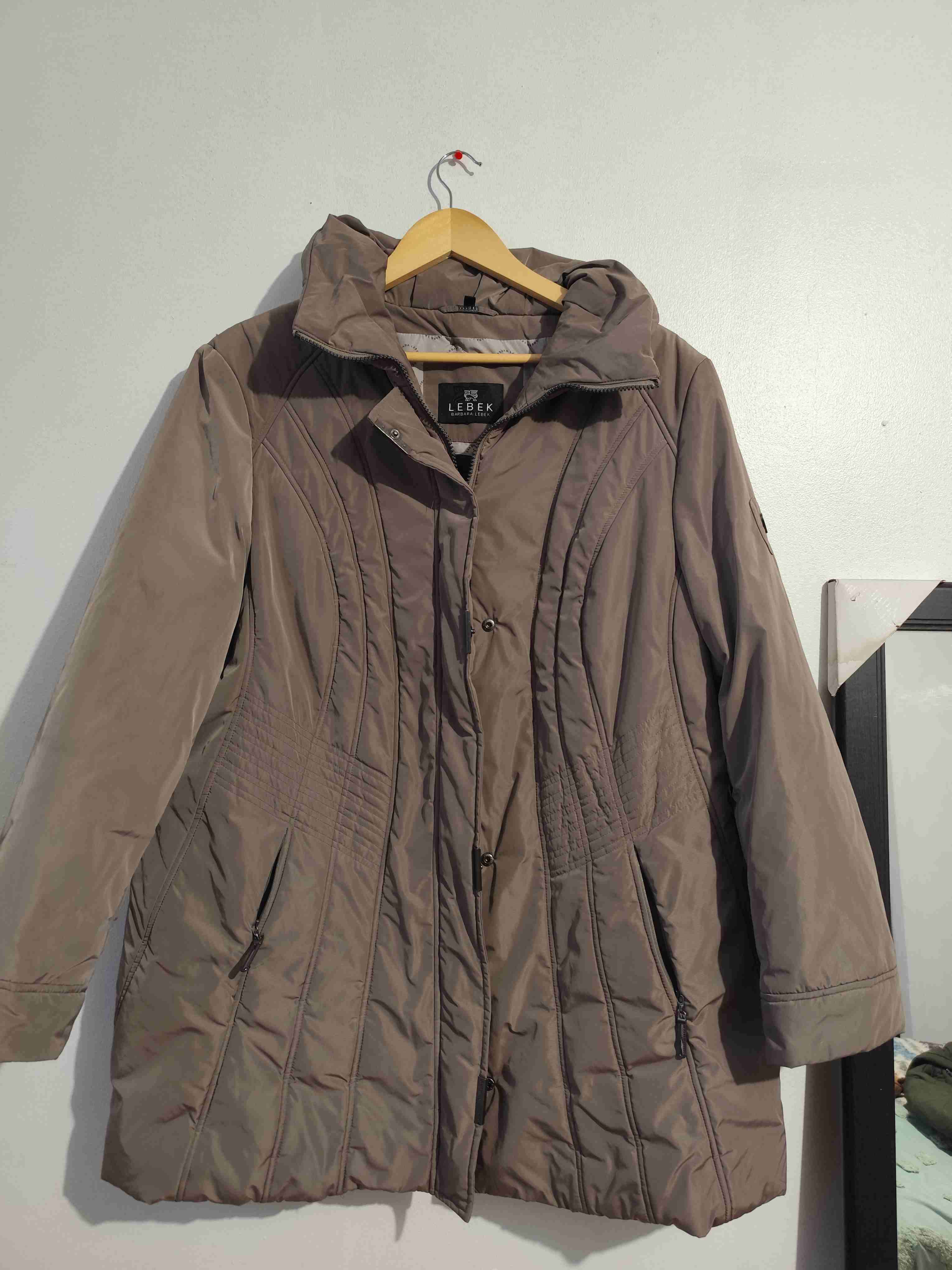 Parka beige Bárbara Lebek - miniatura 1