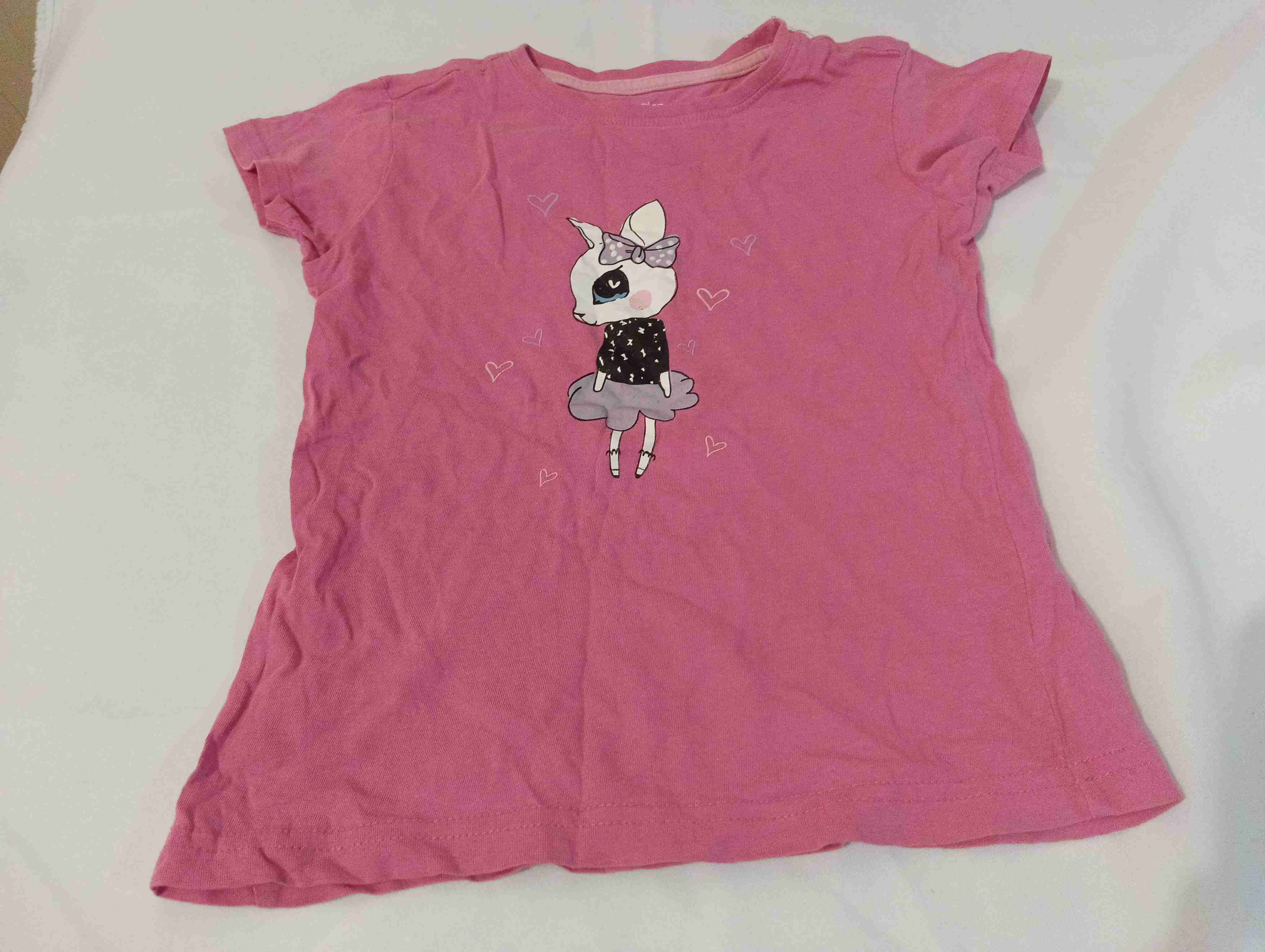 Polera niña rosada cabrita - miniatura 1