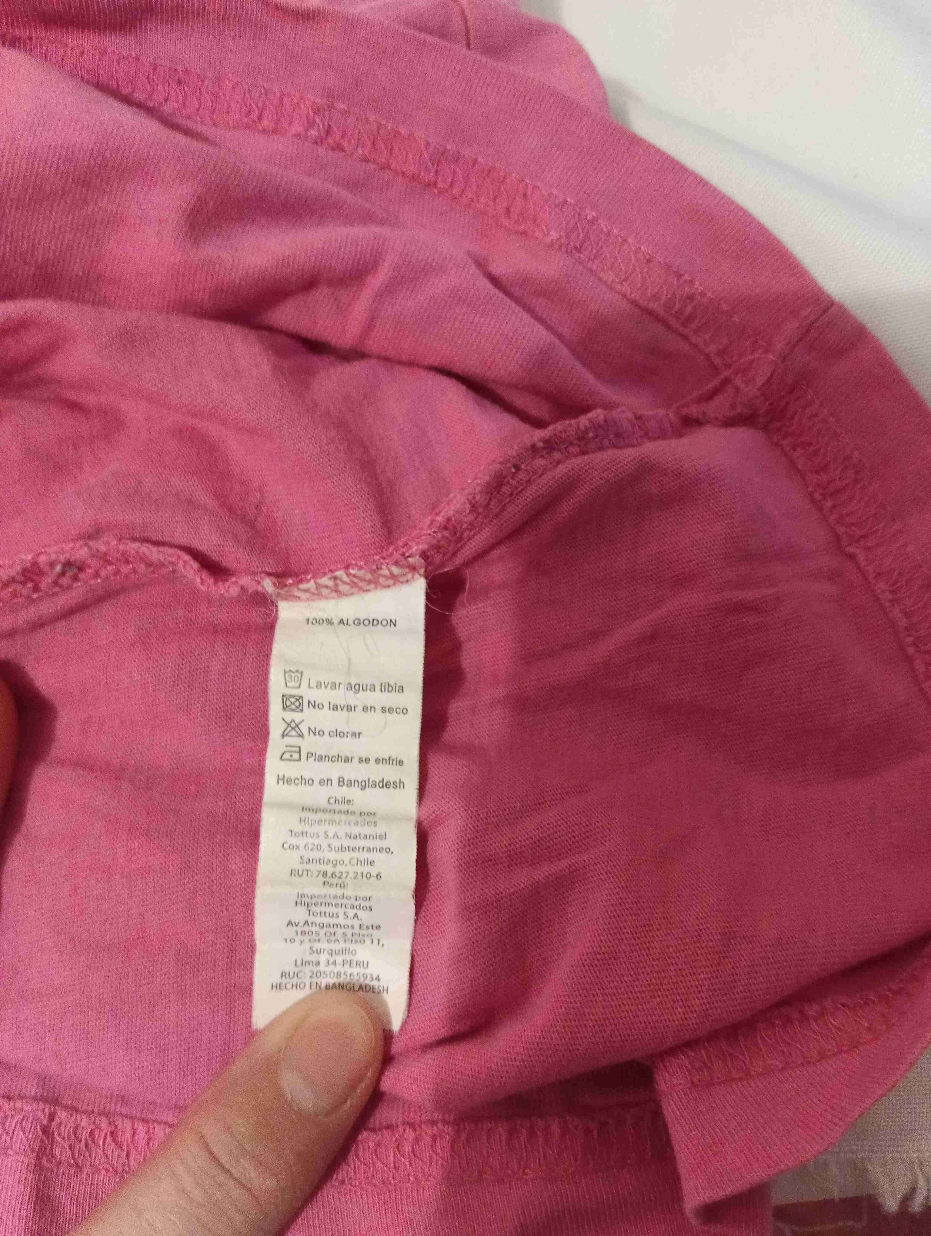 Polera niña rosada cabrita - miniatura 2