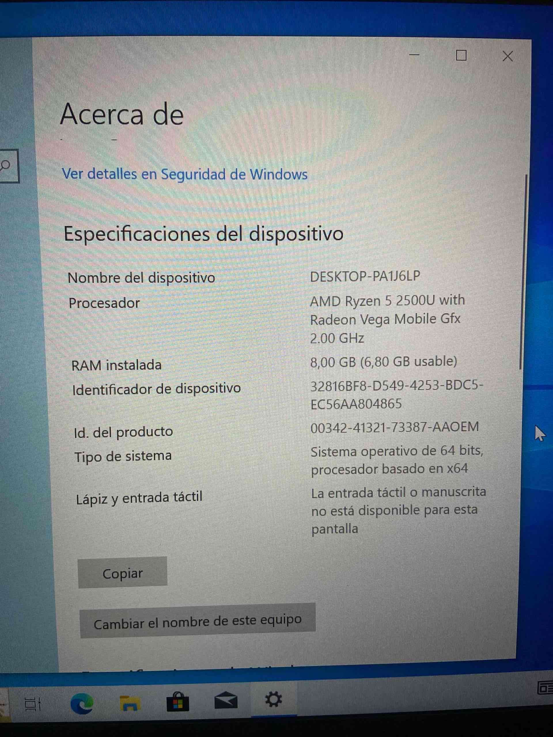 Laptop ideapad Ryzen 5 windows 11 - miniatura 3