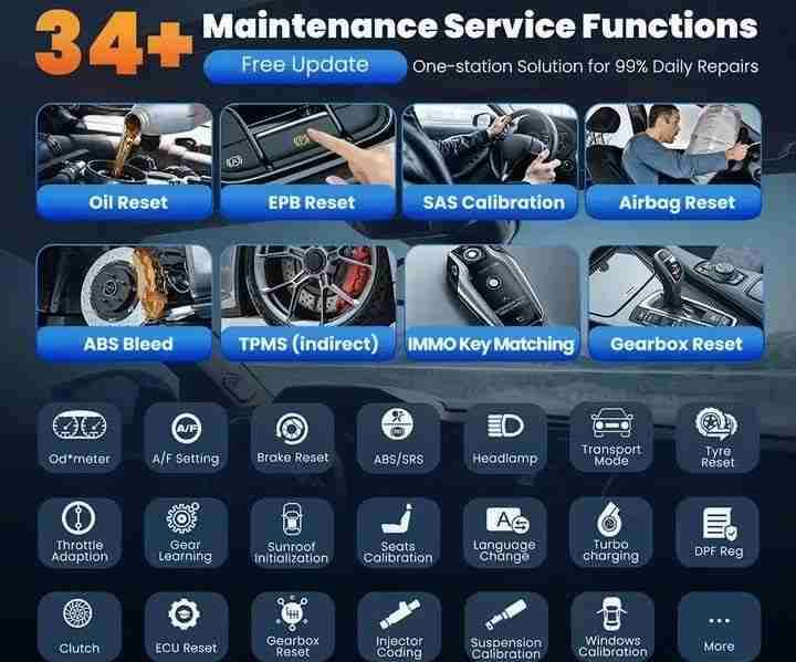 Escáner Automotriz ThinkScan 689BT - miniatura 3