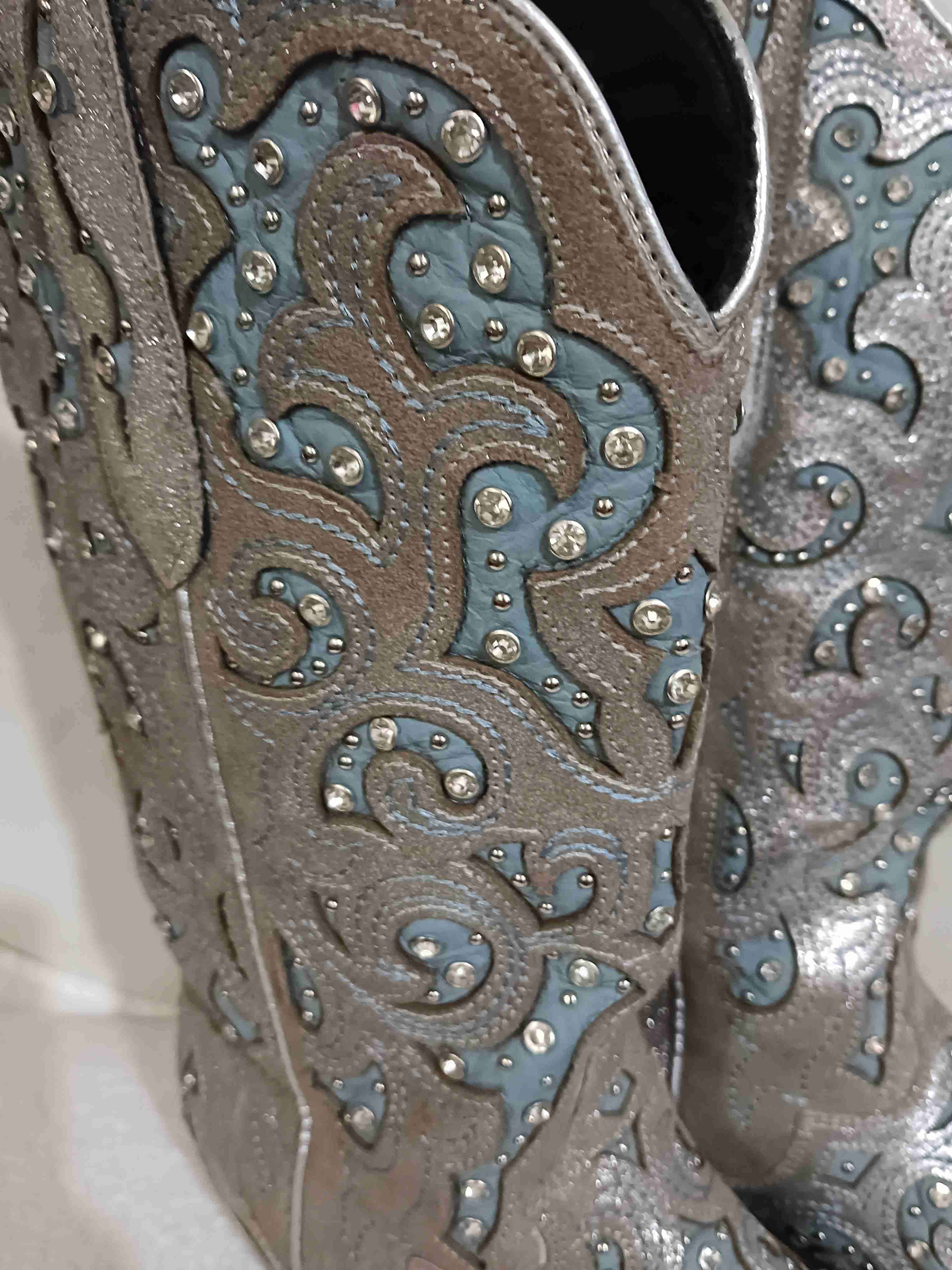 Botas vaqueras con diseño JB Dillon cuero - miniatura 6
