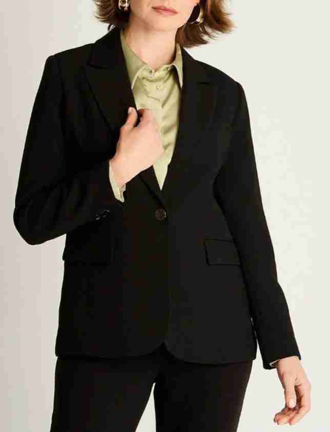 Blazer negro elegante - miniatura 2