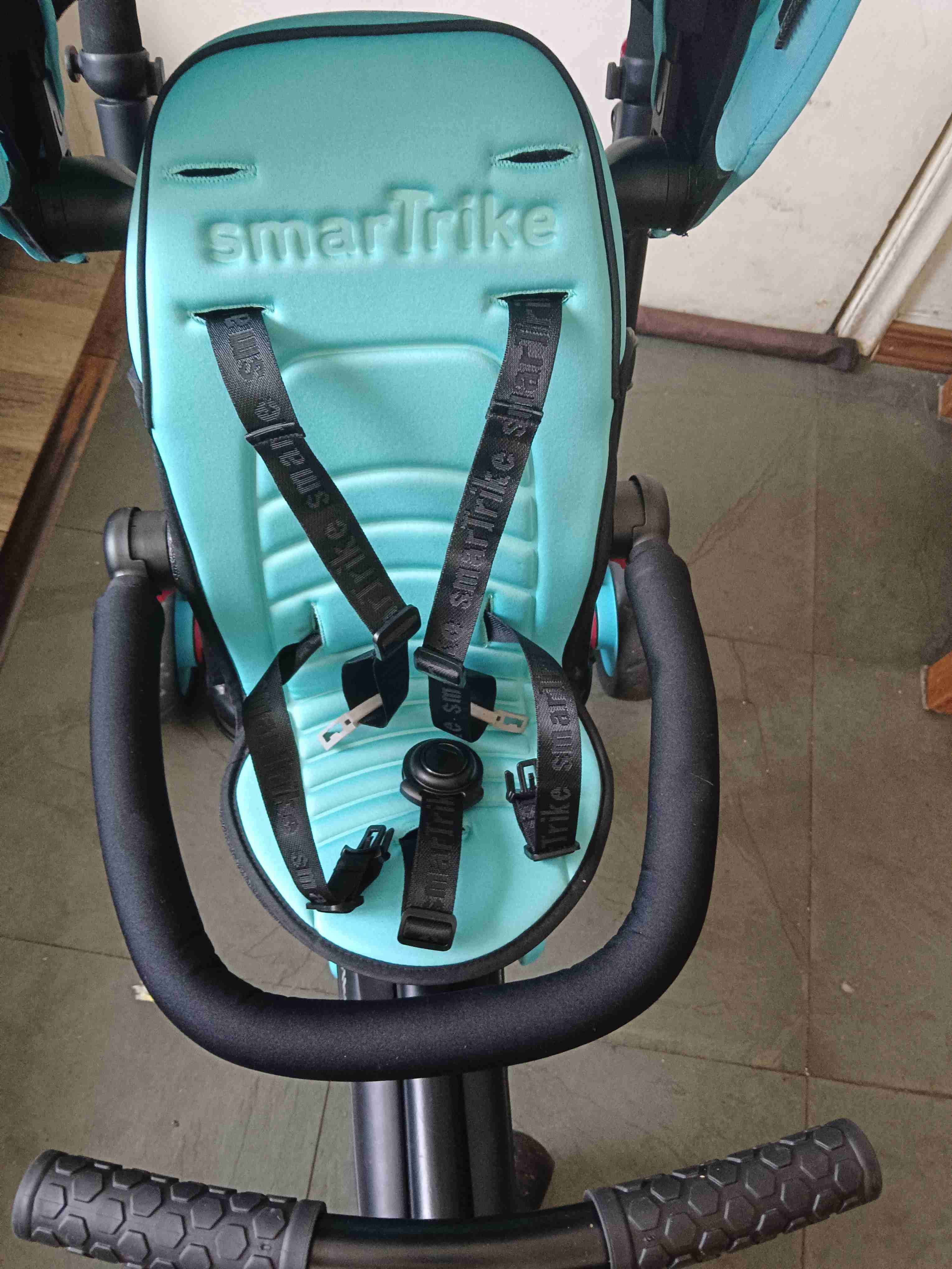 Coche de bebé turquesa smartrike - miniatura 3