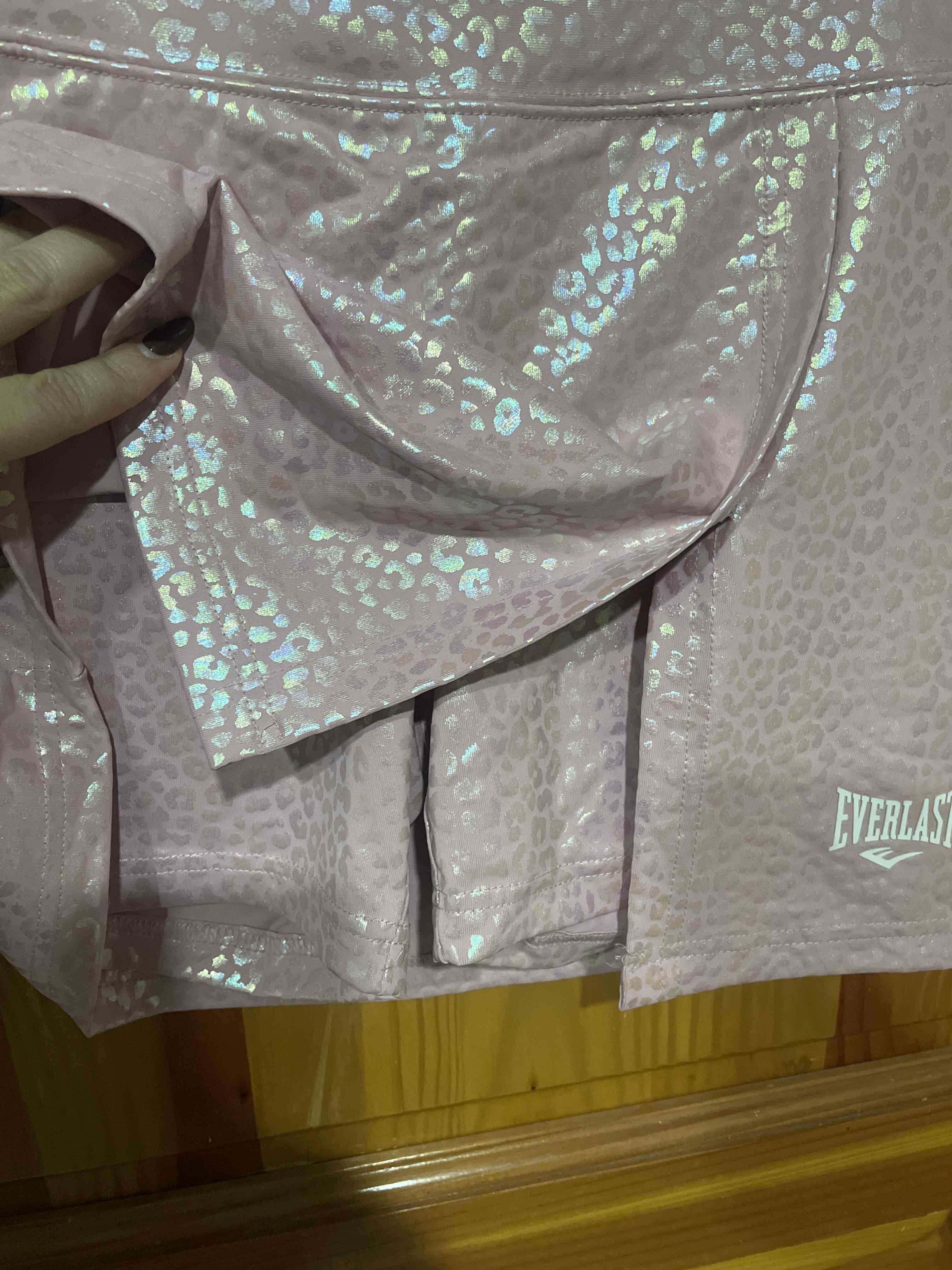 Falda rosada Everlast brillante - miniatura 3