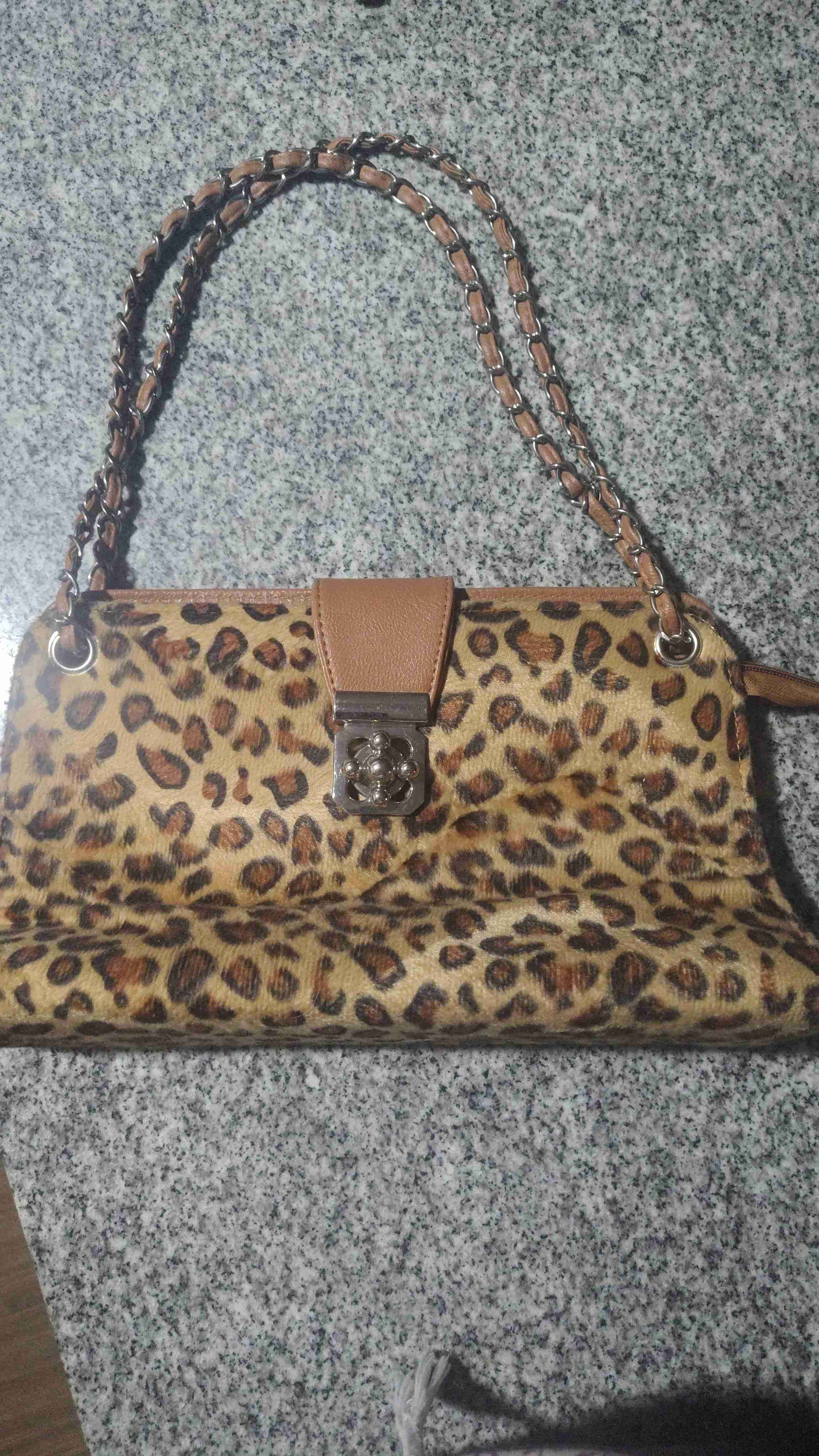 Cartera animal print leopardo - miniatura 1