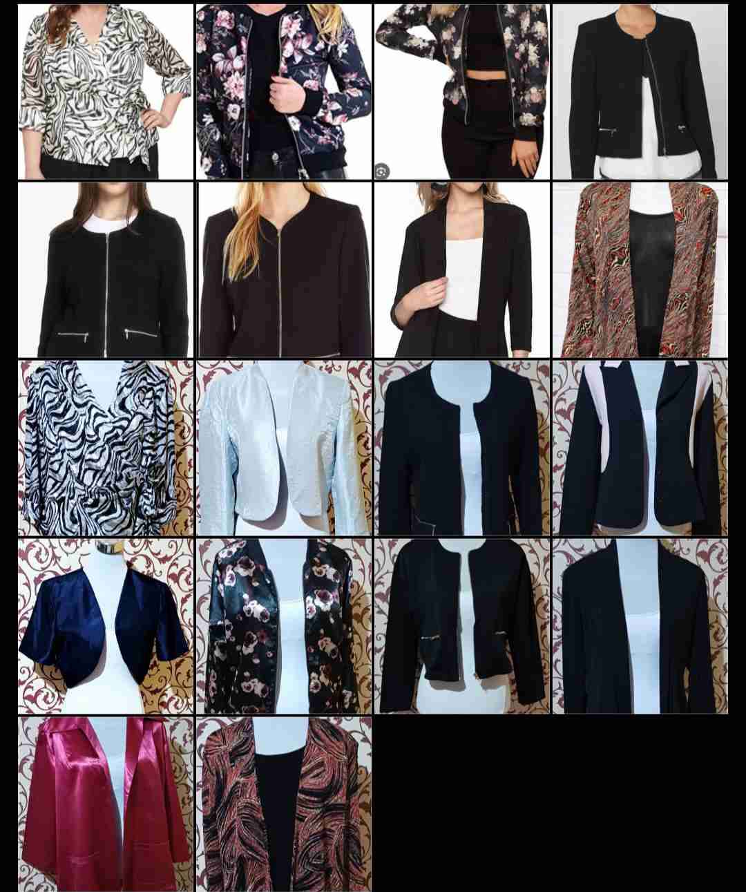 Lote 43 blazer variadas para mujer - miniatura 1
