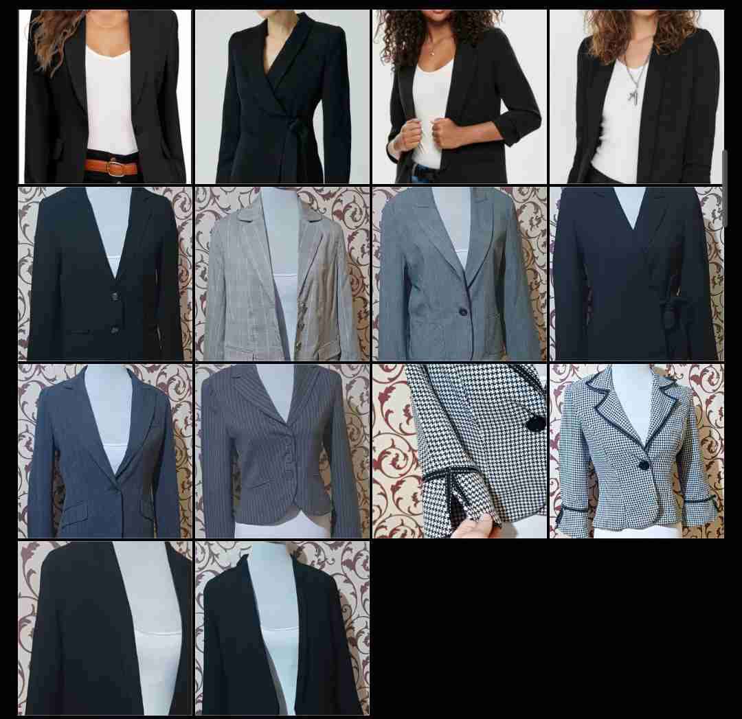 Lote 43 blazer variadas para mujer - miniatura 2