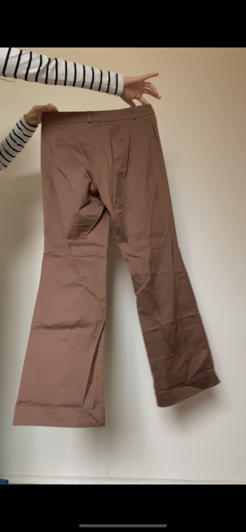 Pantalones marrones de vestir - miniatura 2