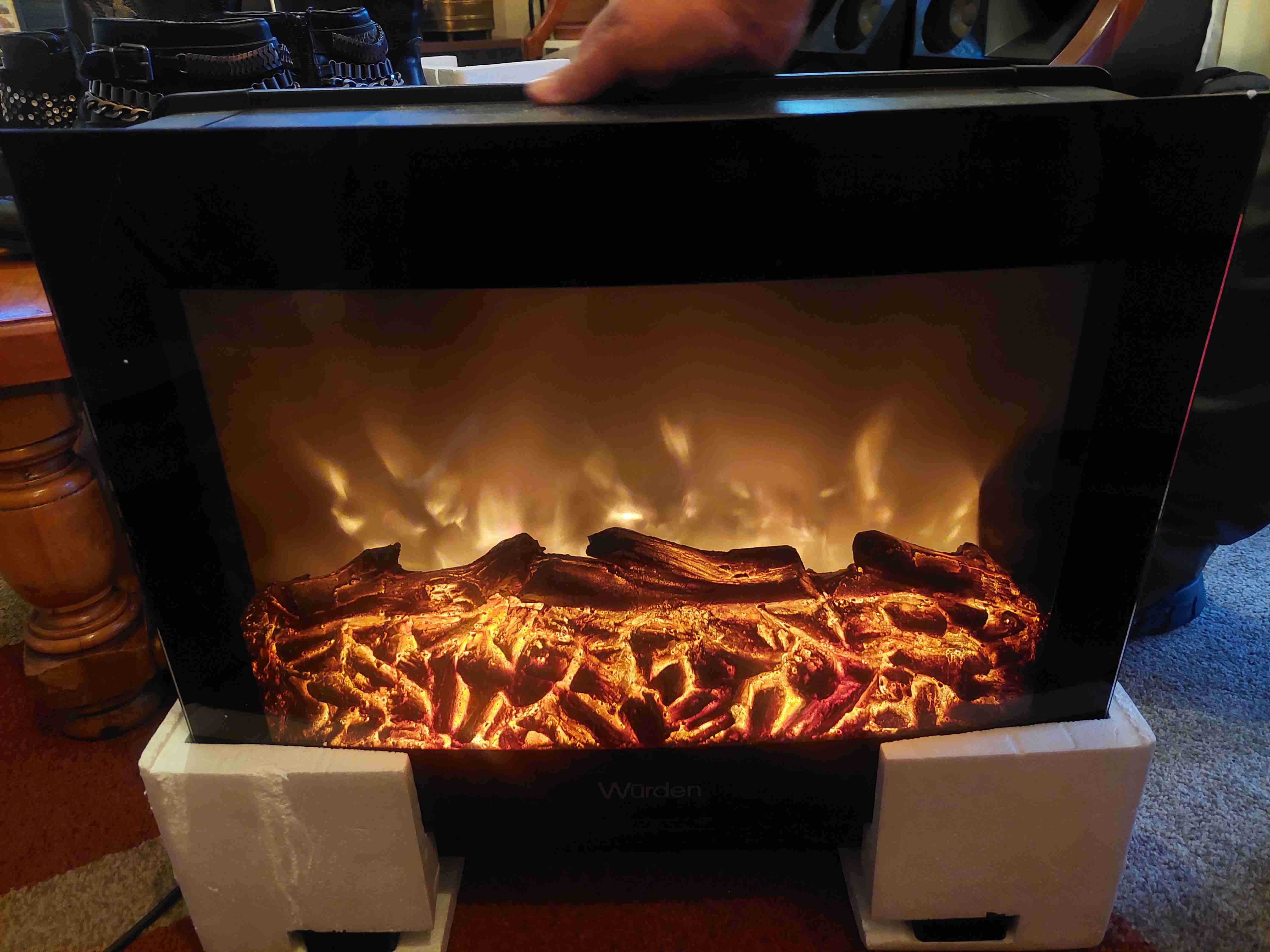 Chimenea eléctrica Würden - miniatura 2