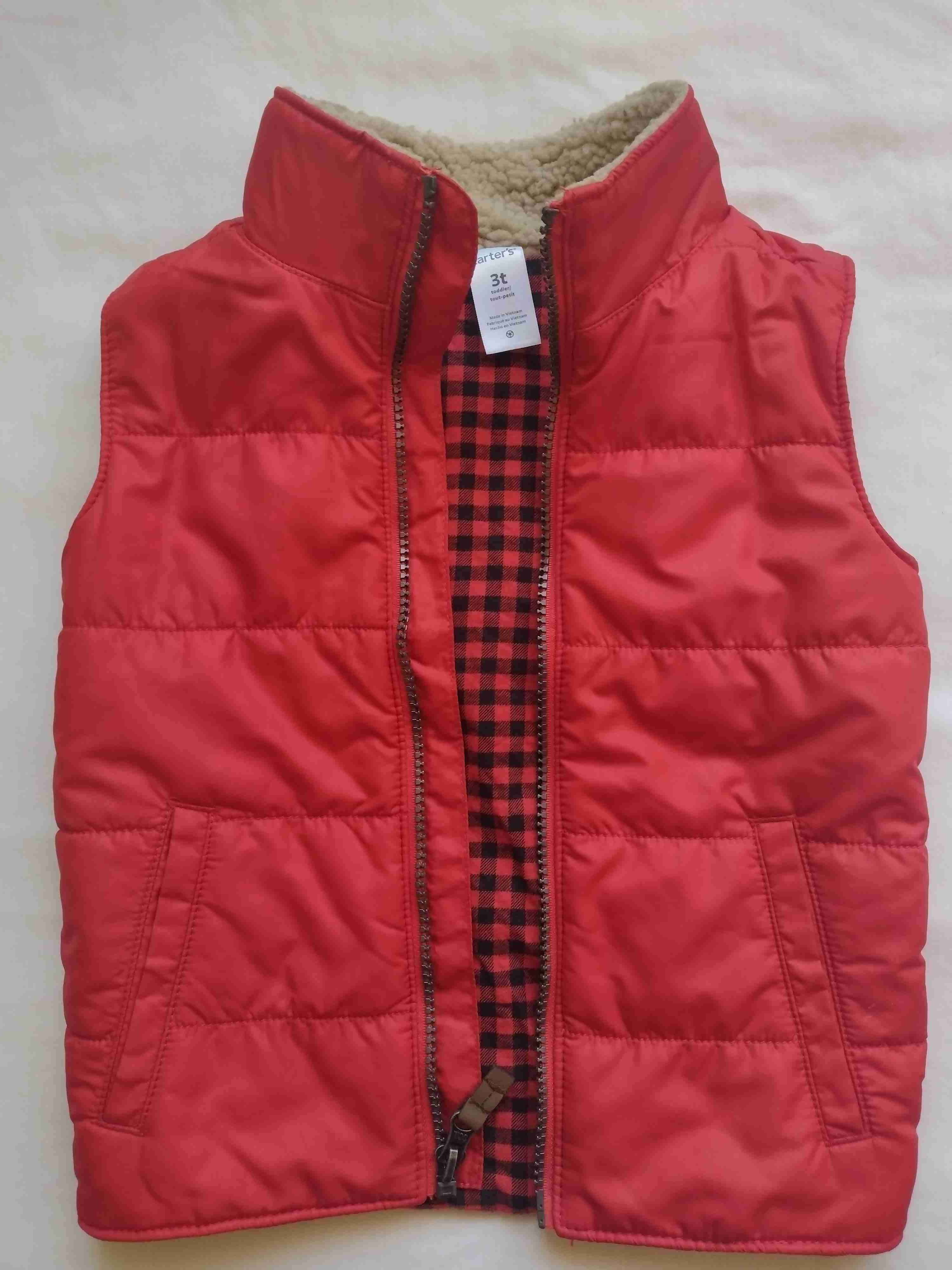 Chaqueta Carter's niño sin mangas