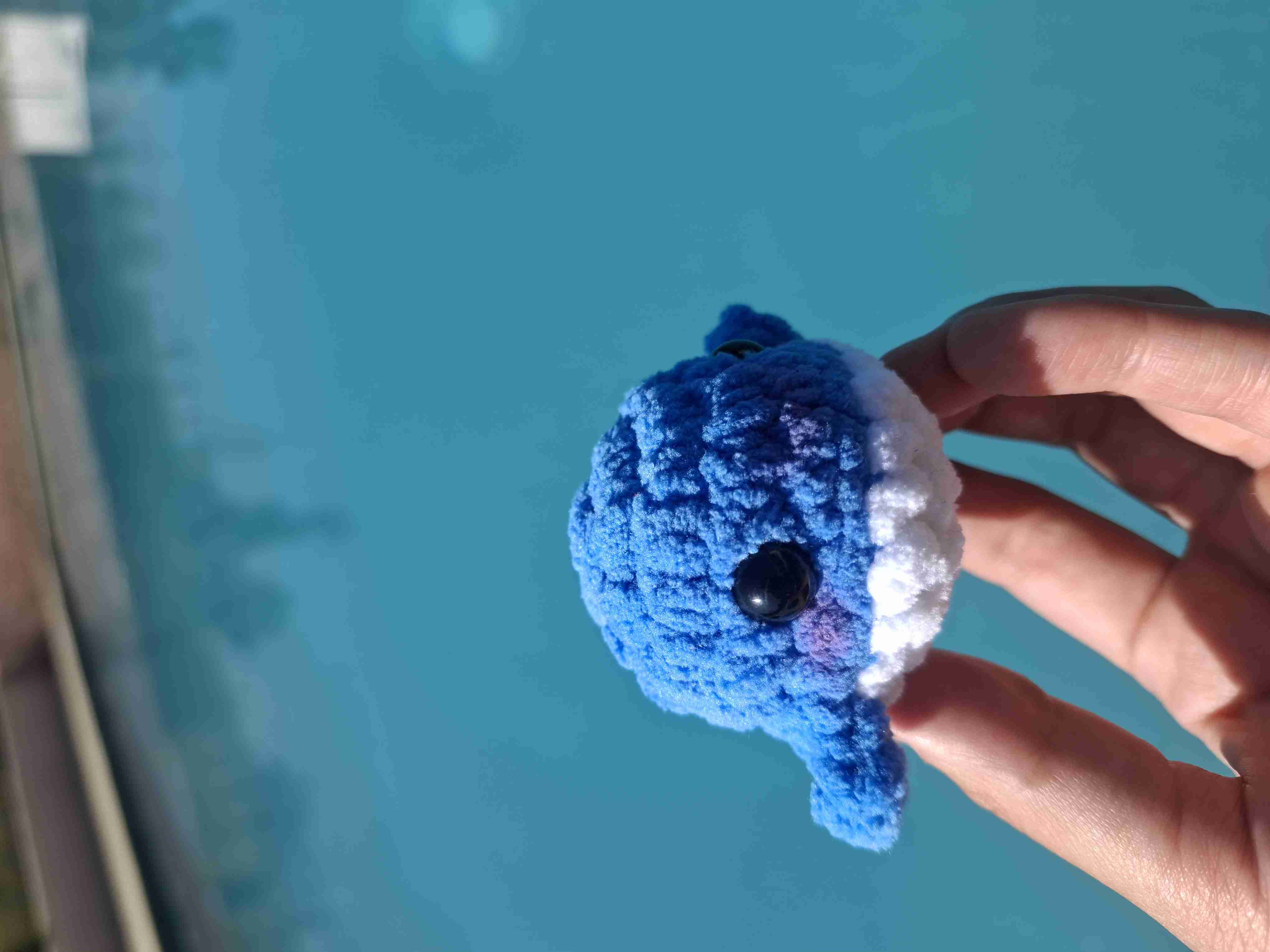 Mini amigurumi ballena azul - miniatura 2