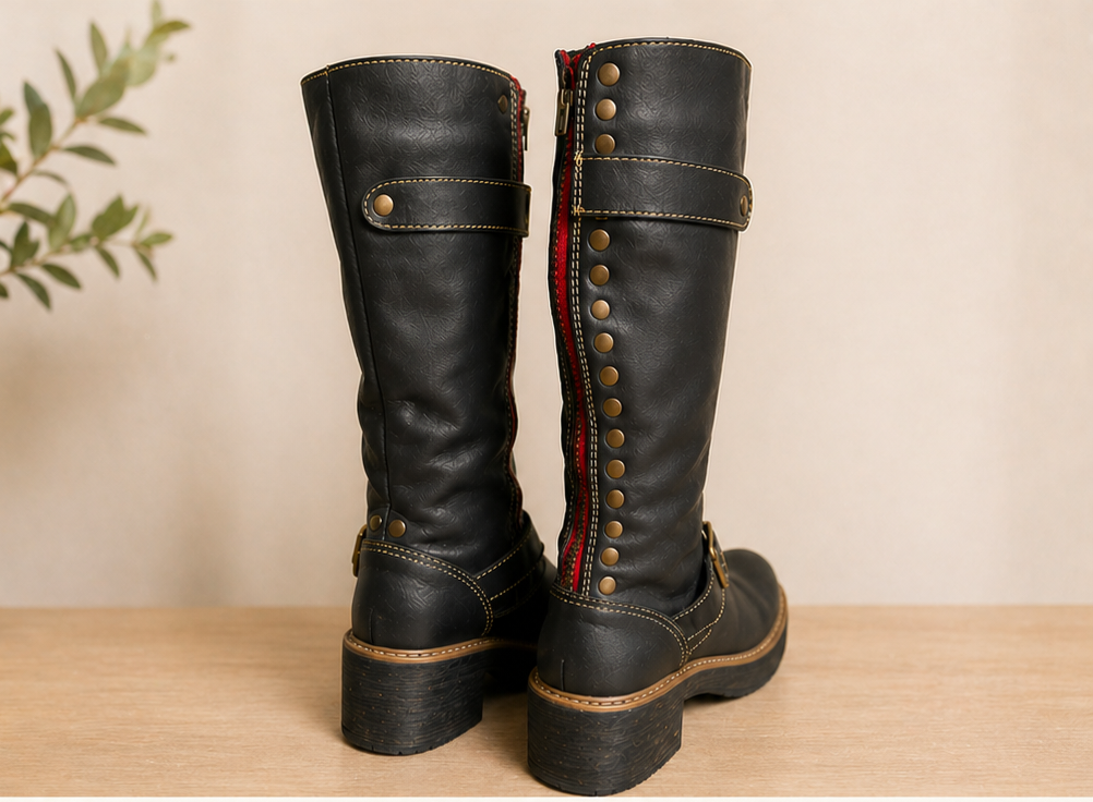 Botas de cuero marca PEZ - miniatura 2