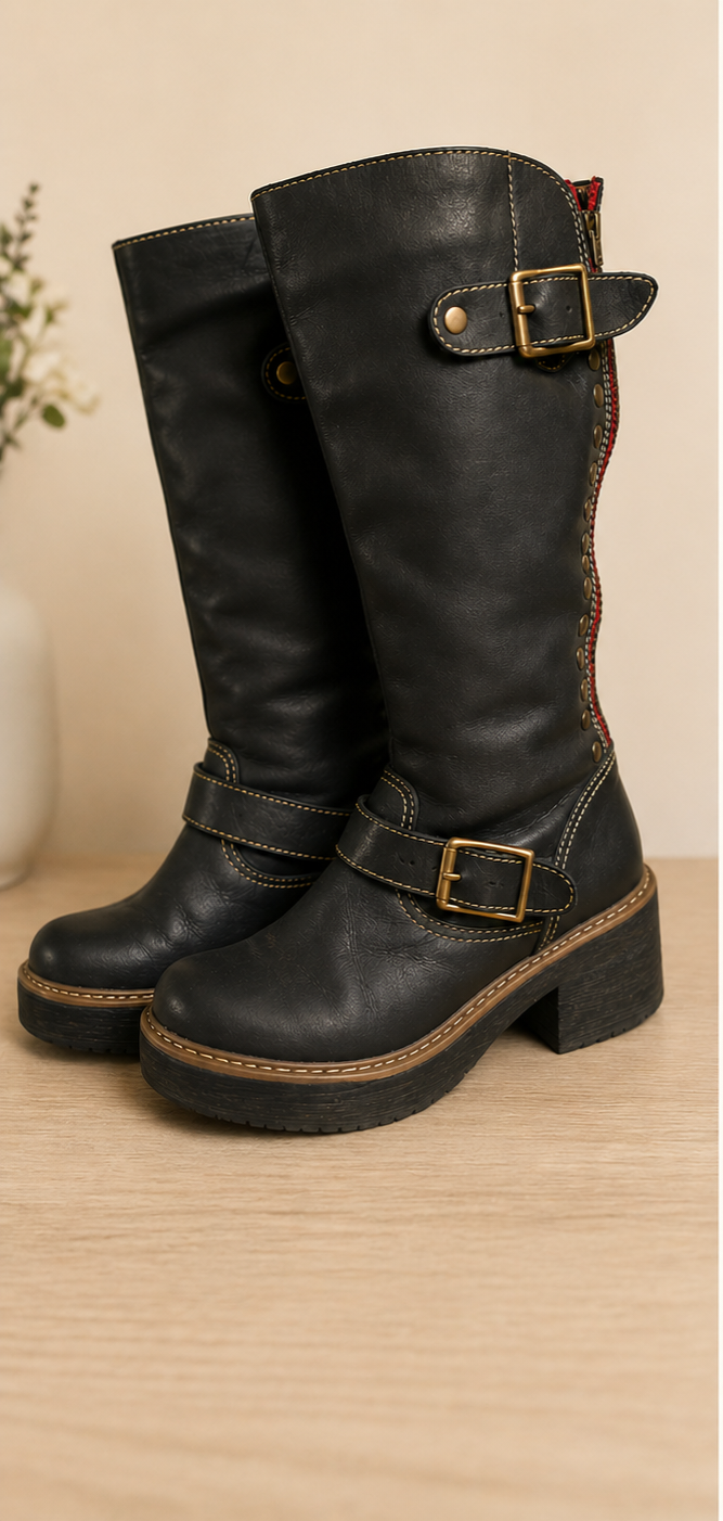 Botas de cuero marca PEZ - miniatura 3