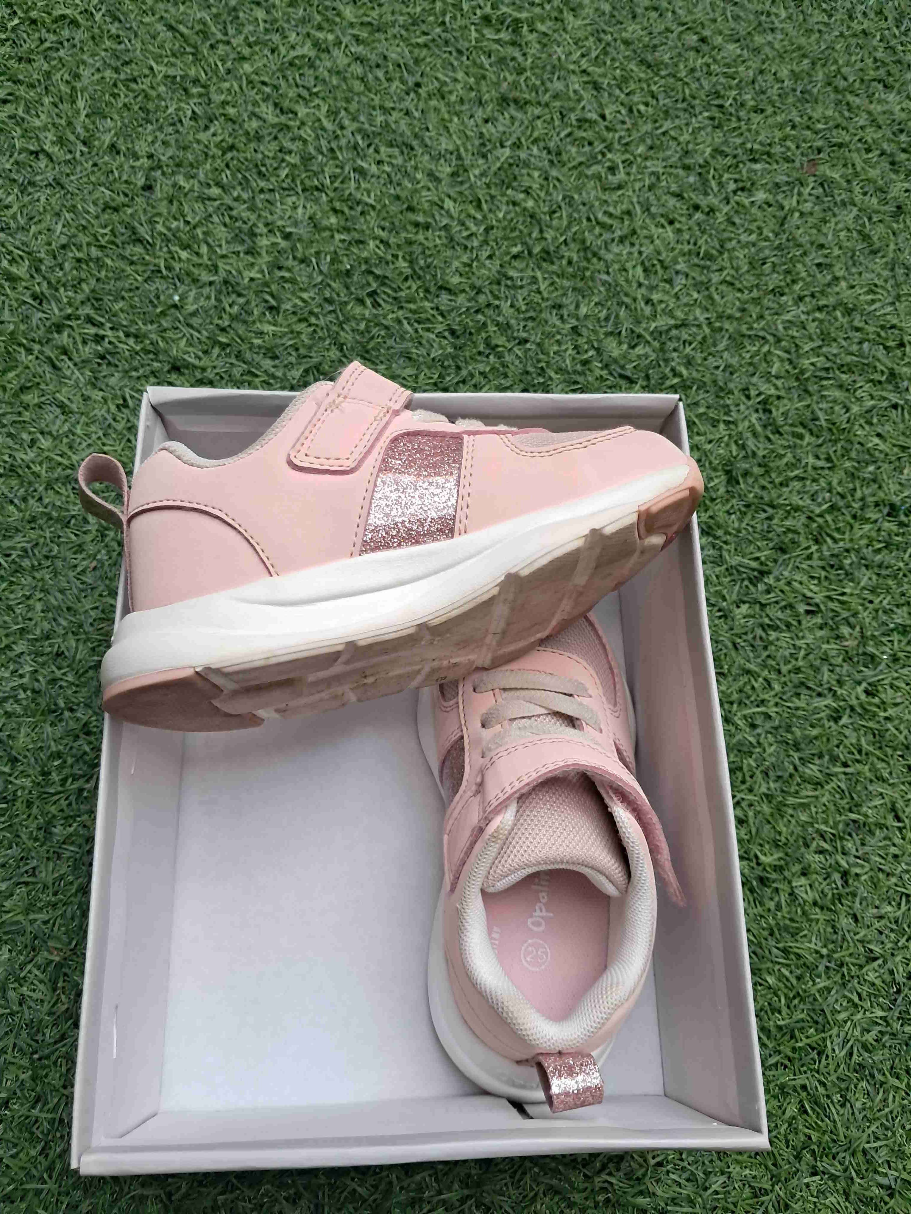 Zapatillas deportivas rosadas niña - miniatura 1