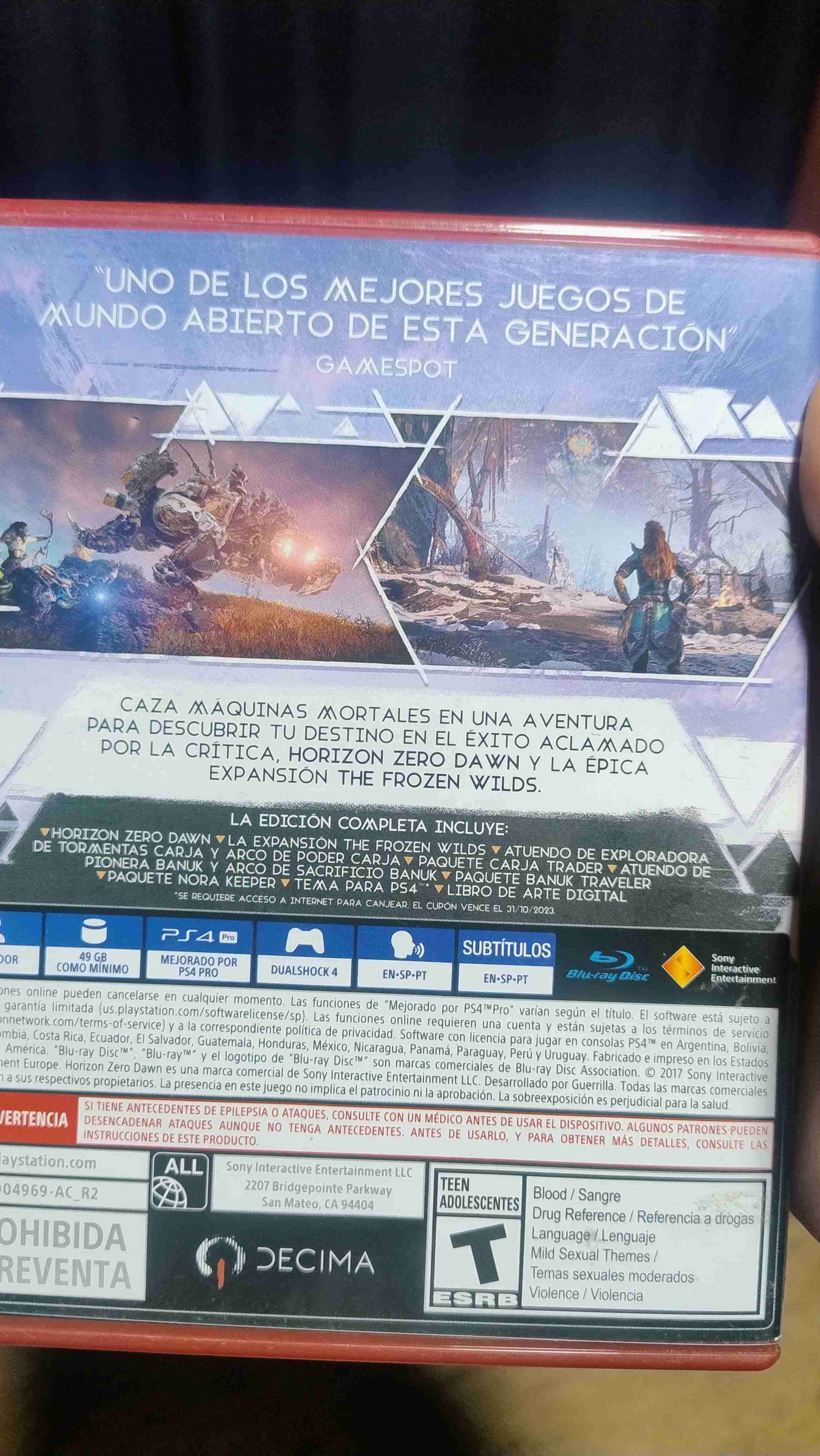 Horizon Zero Dawn PS4 Edición Completa - miniatura 3
