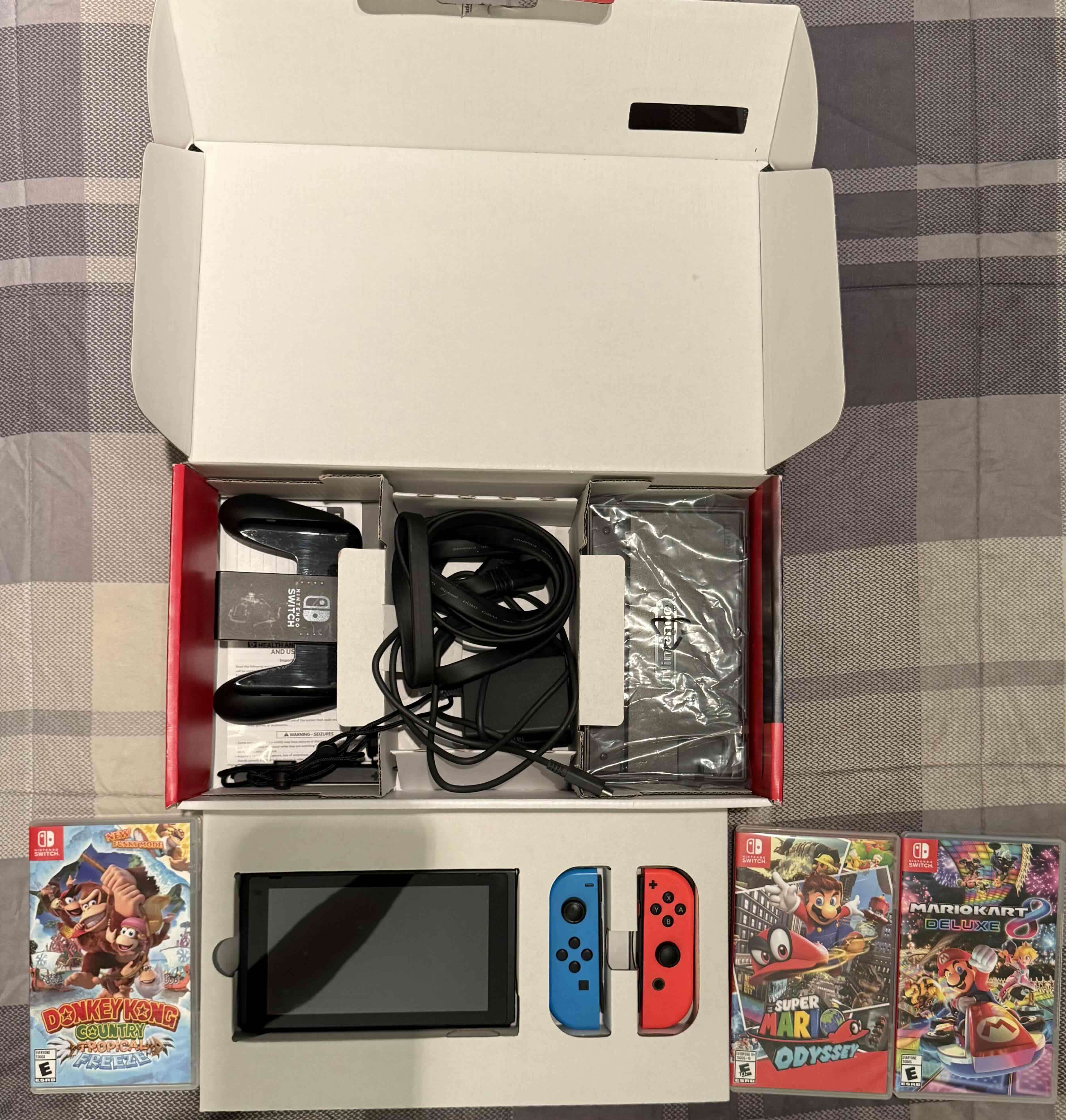 Nintendo Switch con juegos incluidos