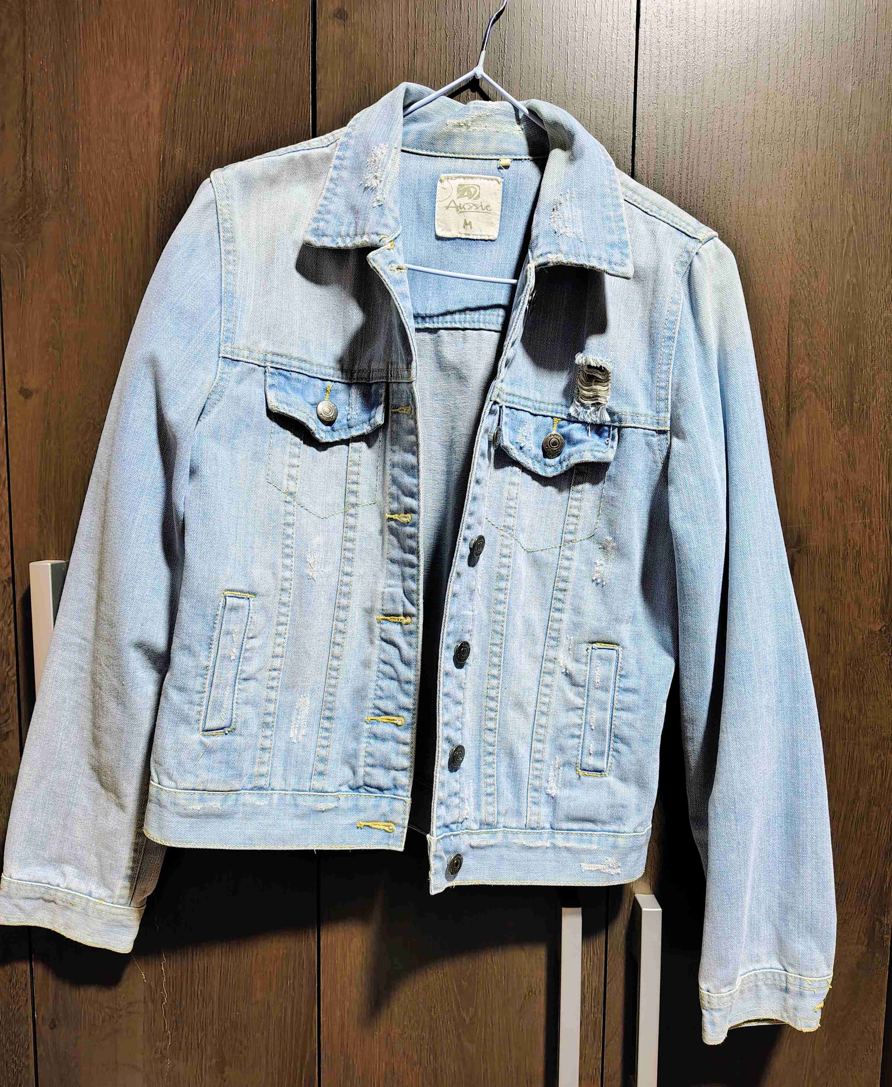 Chaqueta de mezclilla Aussie talla M