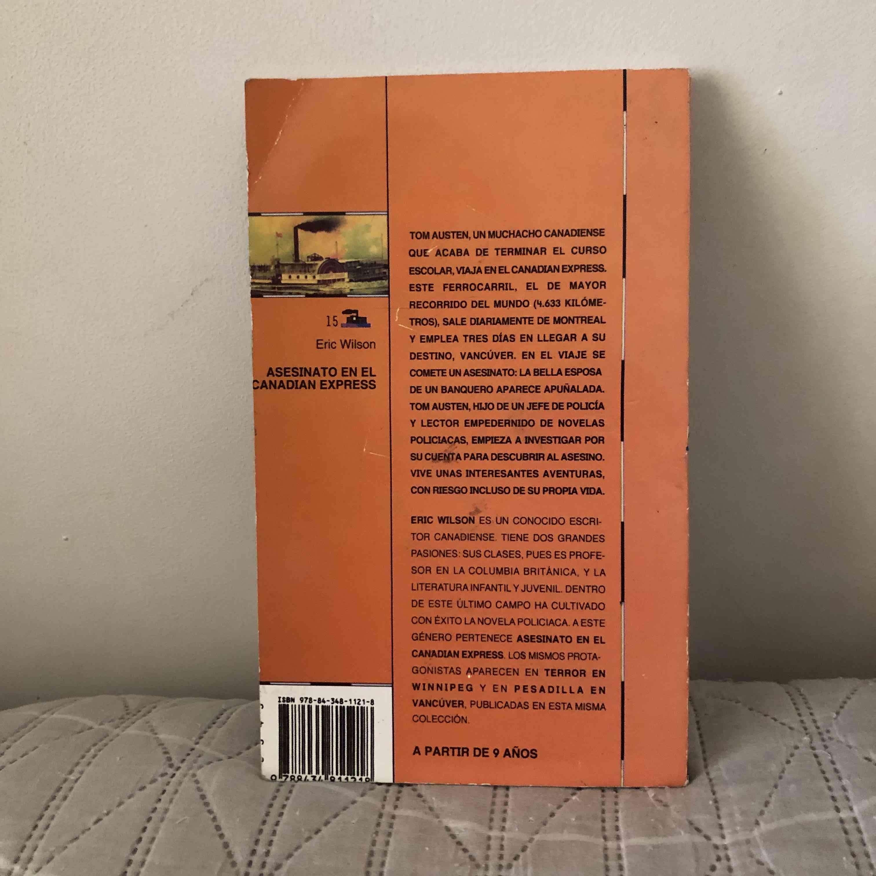 Libro 'Asesinato en el Canadian Express' - miniatura 2