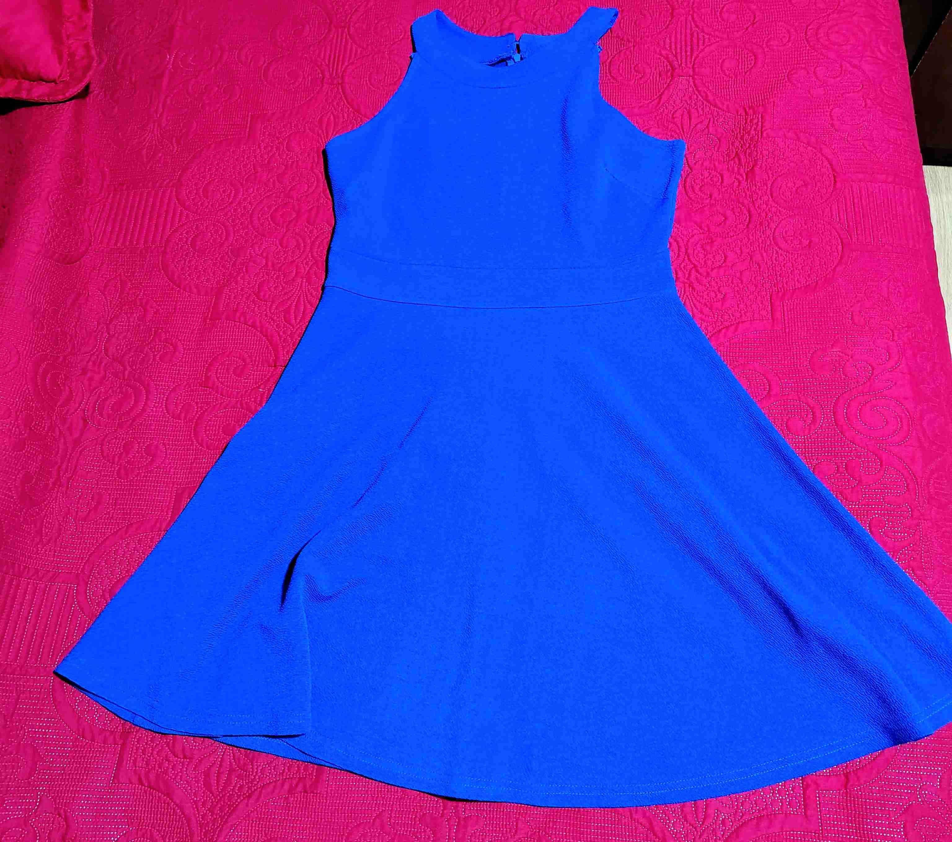 Vestido azul talla M L