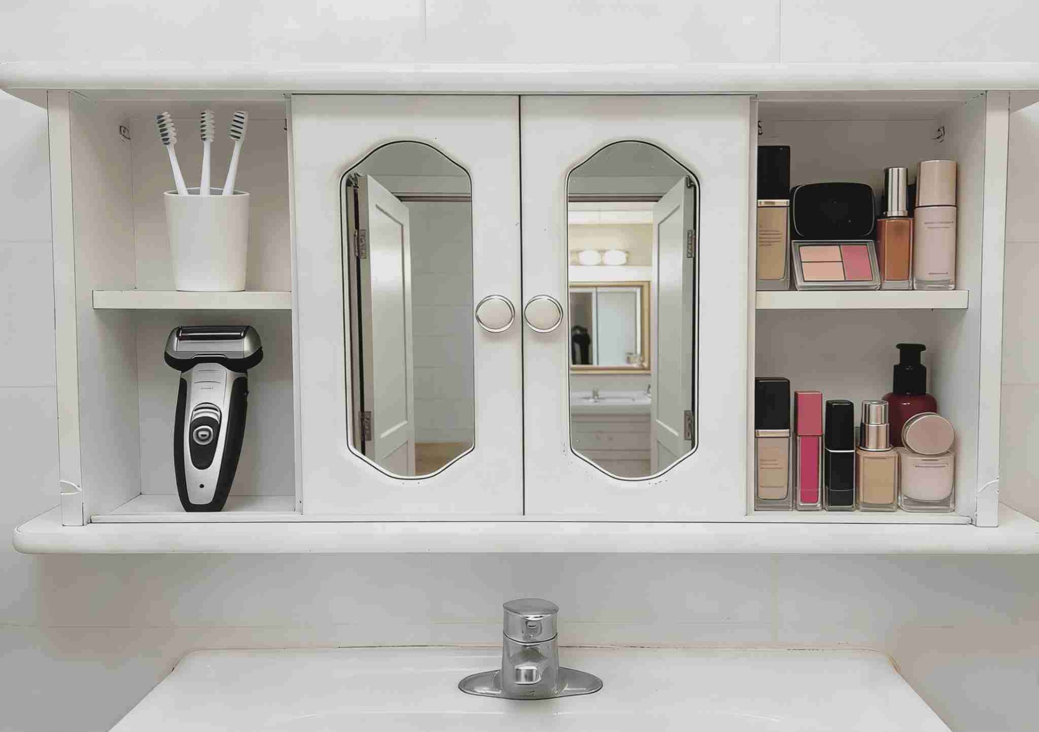 Gabinete de baño con espejo. NO SE HACEN ENVÍOS - miniatura 1